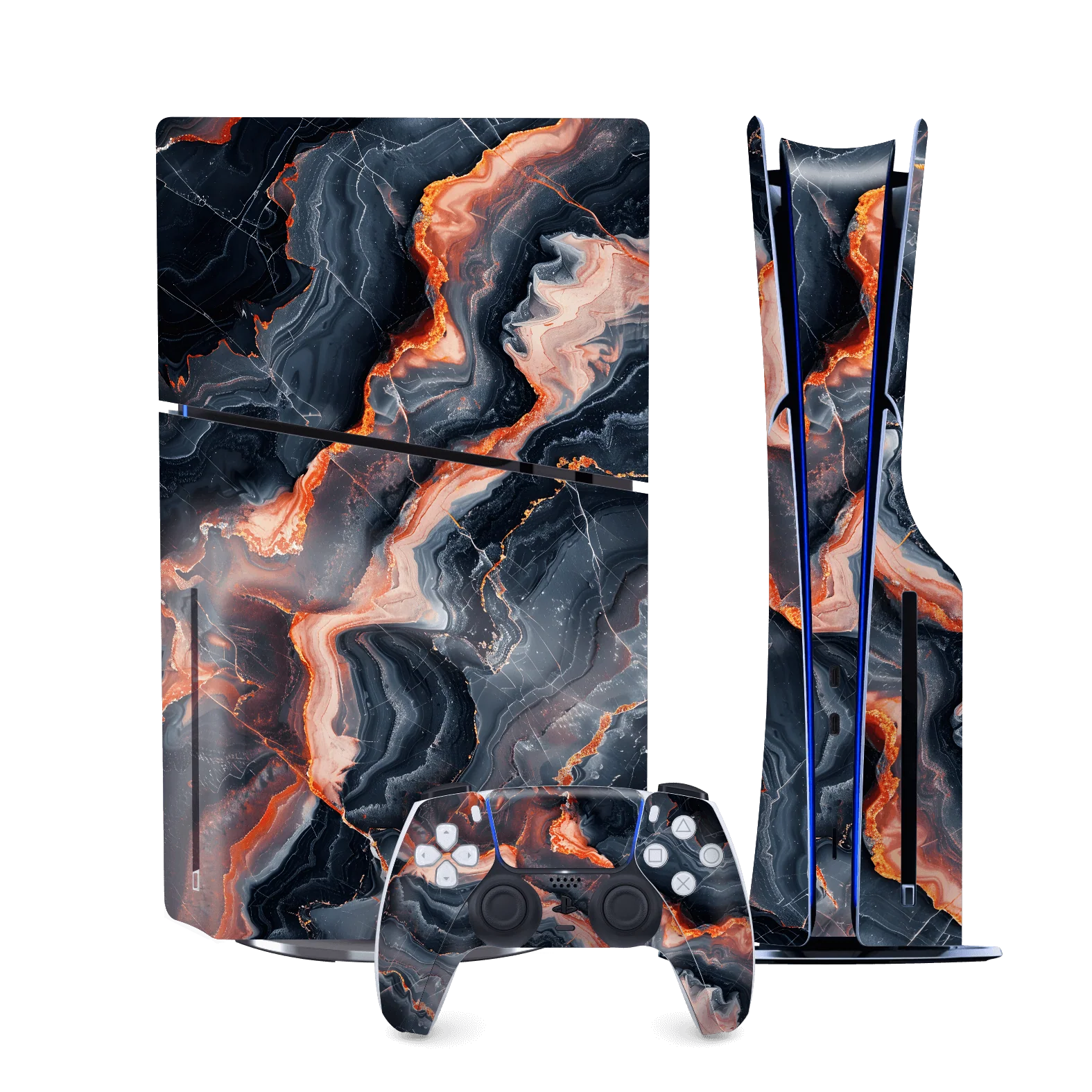 PS5 Slim (DISC Edition) SIGNATURE Terra Noir Skin