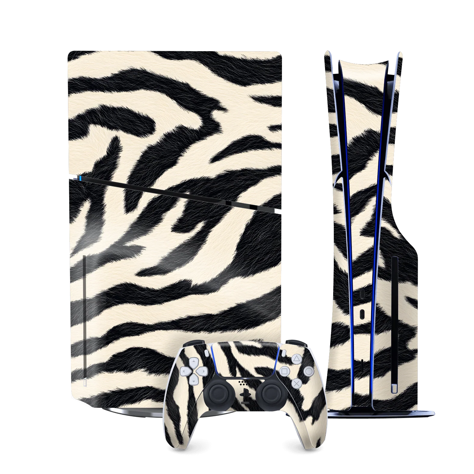 PS5 Slim (DISC Edition) SIGNATURE Zebré Royale Skin