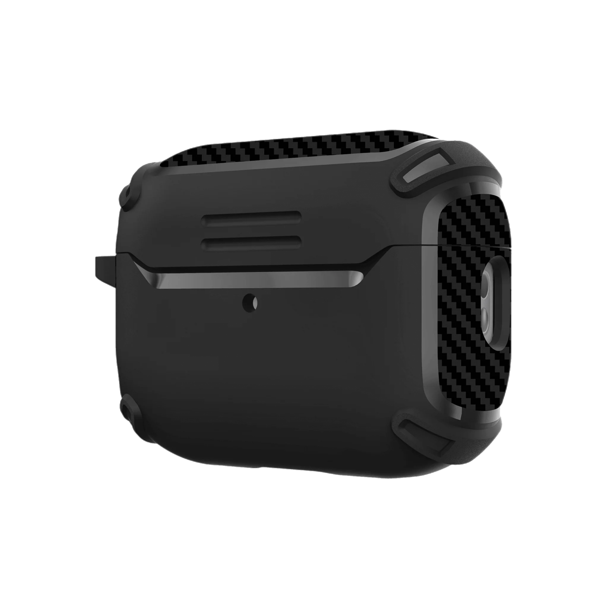 Qskinz AirPods Pro 2 Case with Carabiner – Black - Image 3