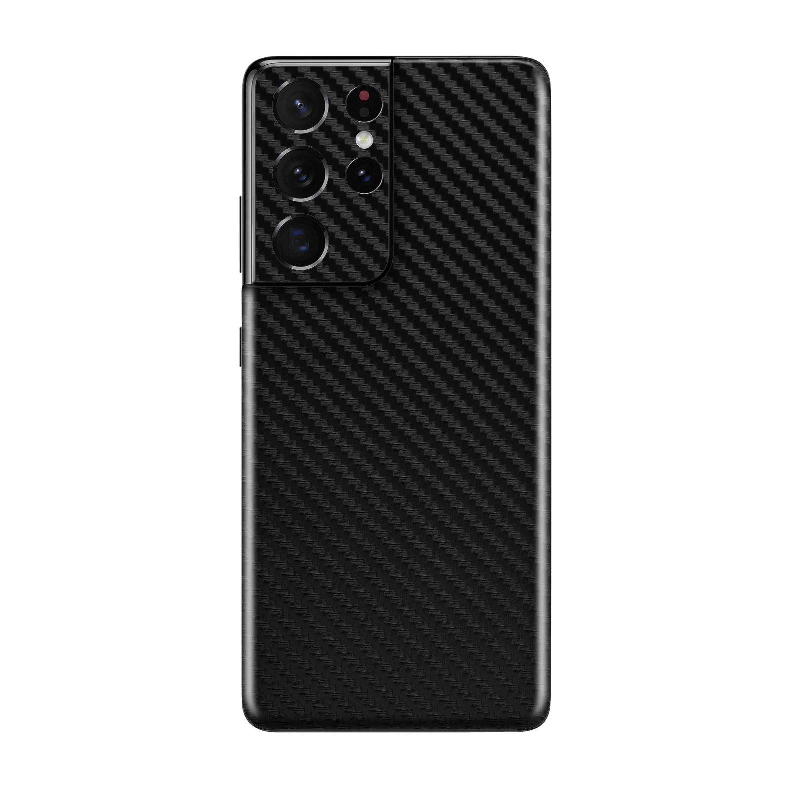 Samsung Galaxy S21 ULTRA 3D Textured CARBON Fibre Skin - BLACK
