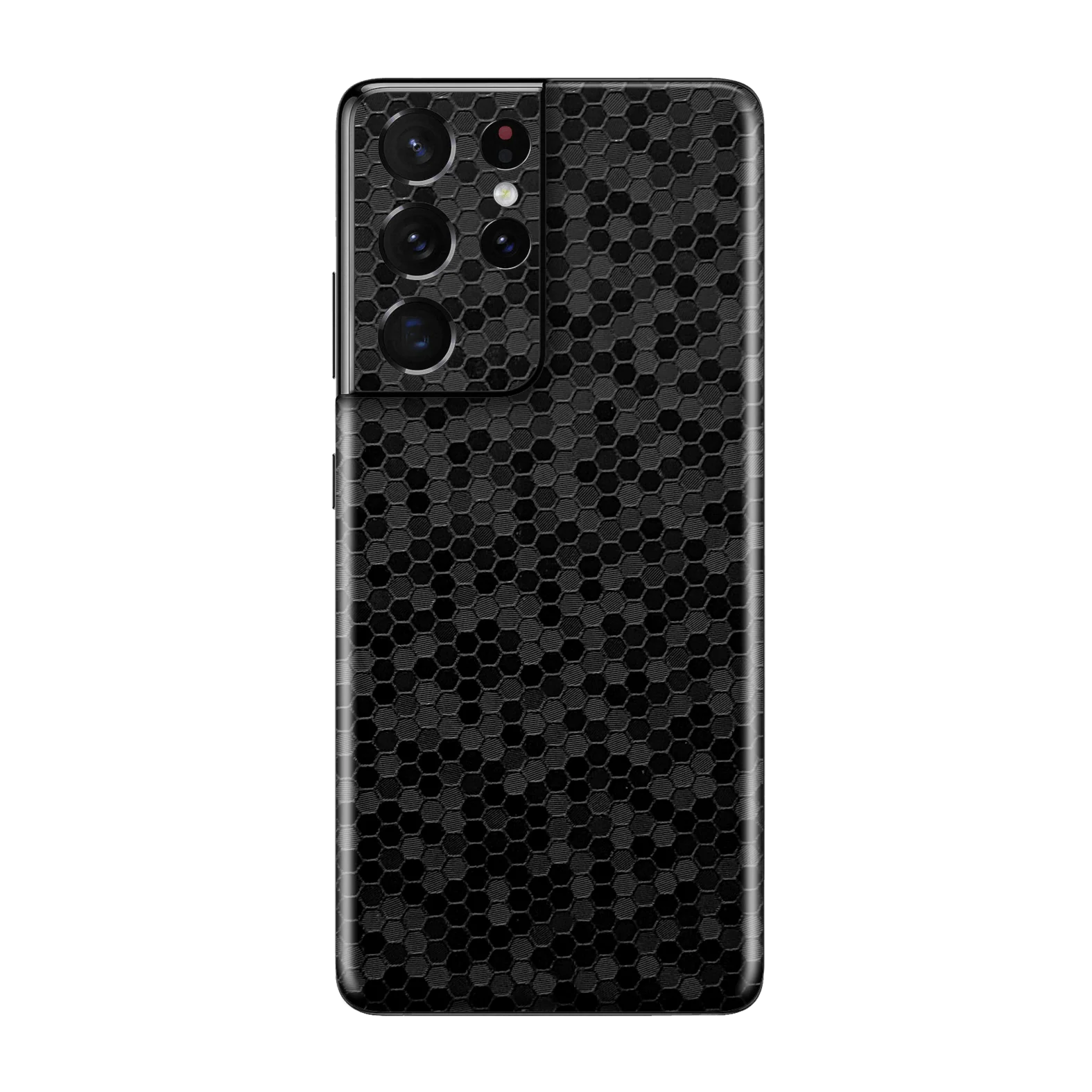 Samsung Galaxy S21 ULTRA LUXURIA BLACK HONEYCOMB 3D TEXTURED Skin