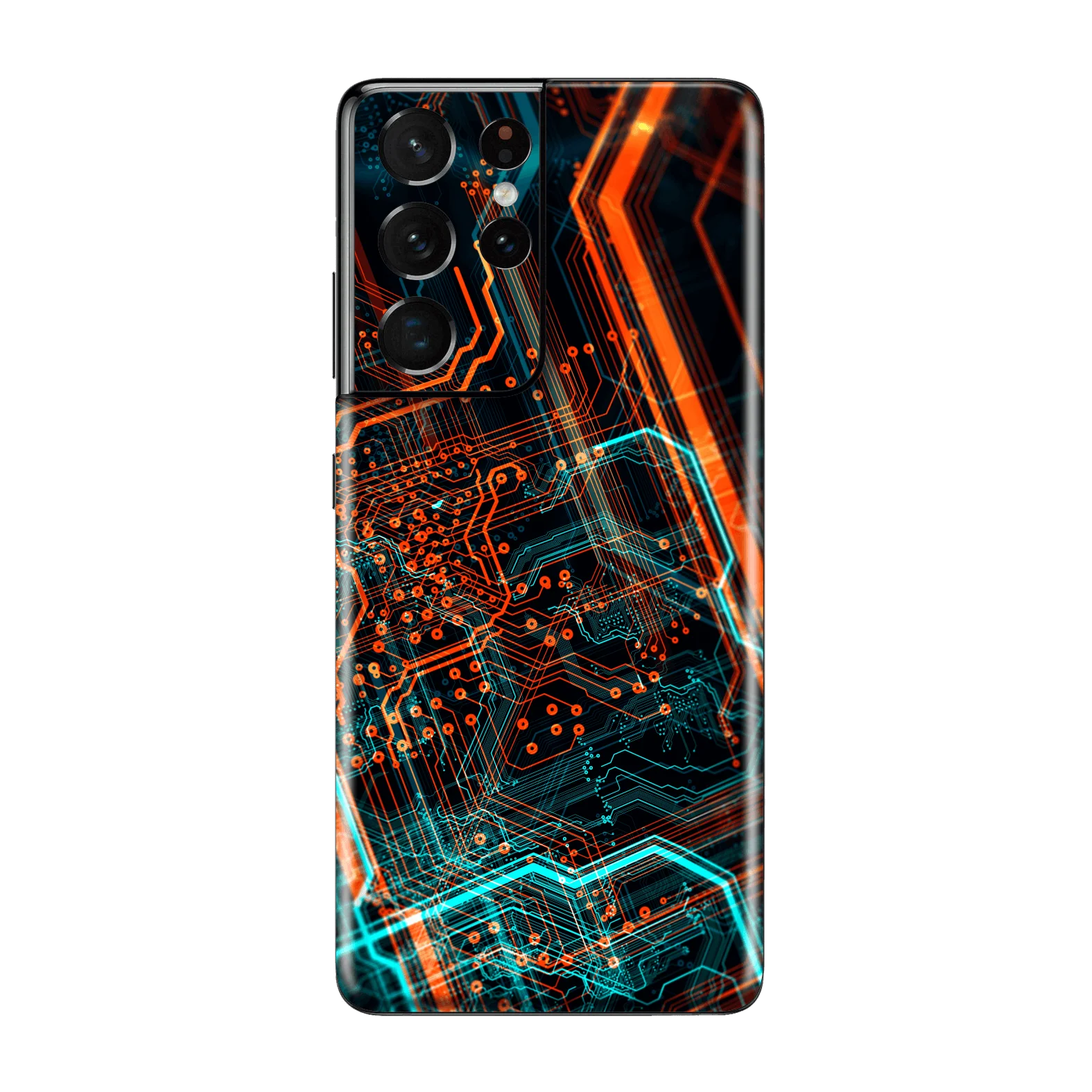 Samsung Galaxy S21 ULTRA SIGNATURE NEON PCB Board Skin