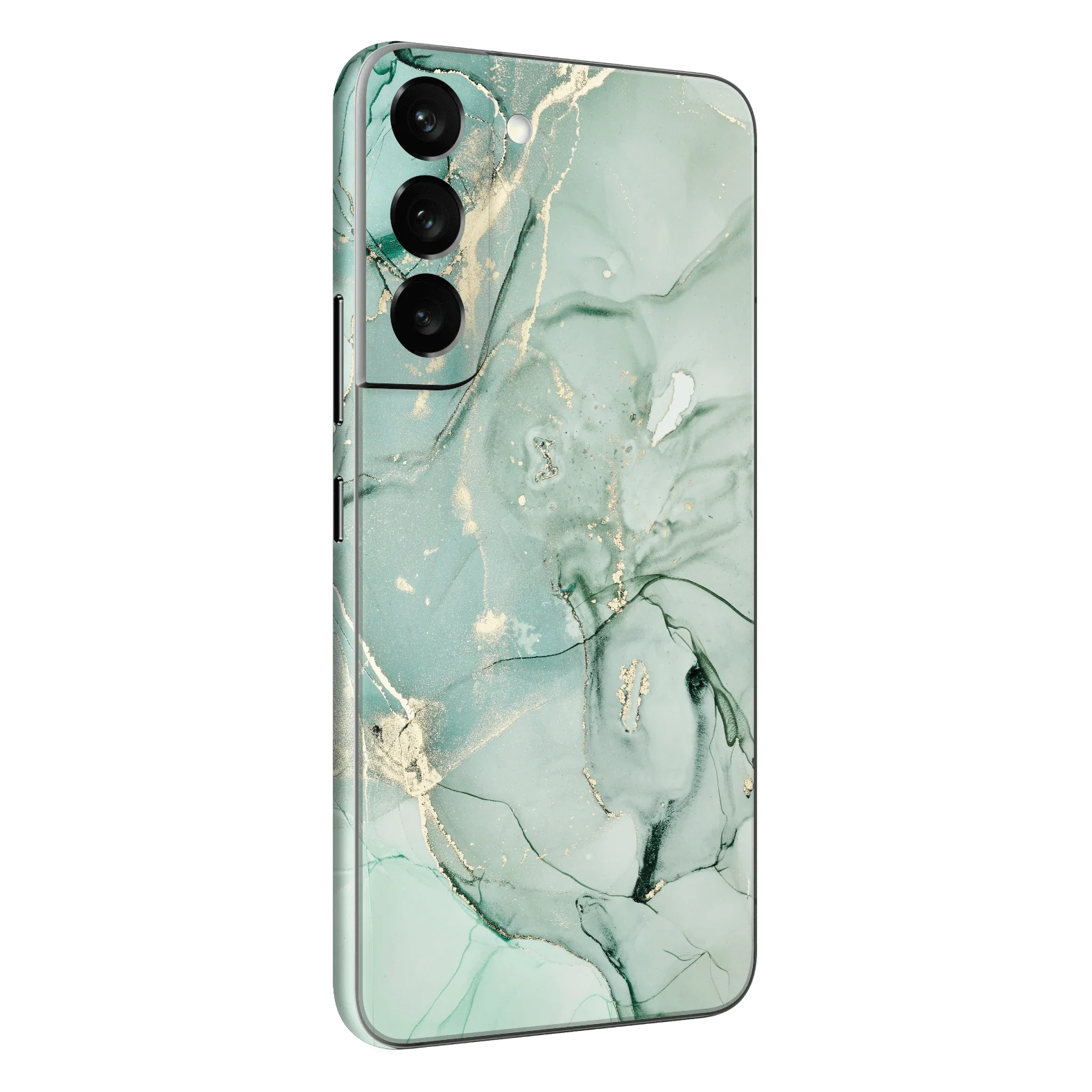 Samsung Galaxy S22+ PLUS SIGNATURE AGATE GEODE Milky Mint Skin