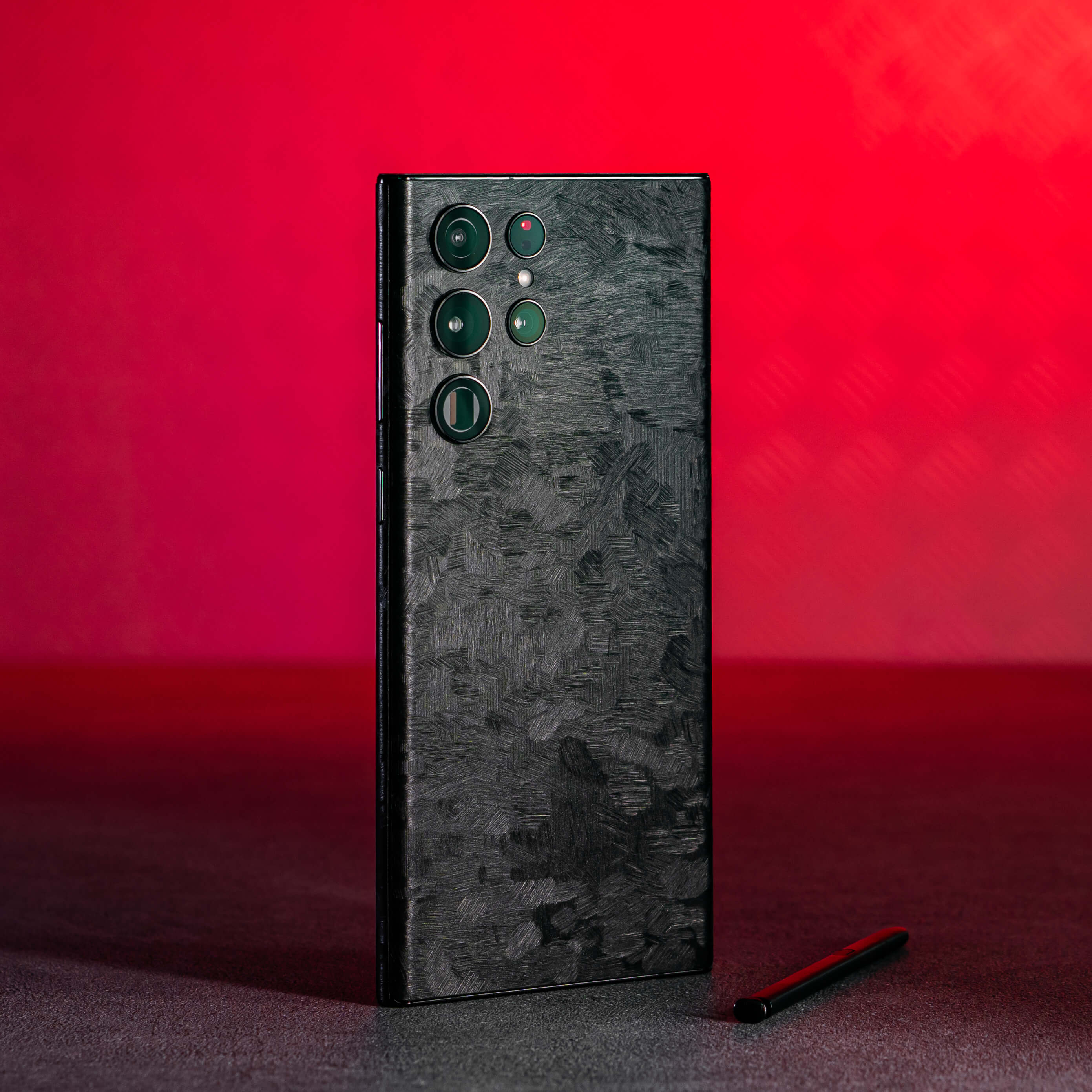 Samsung Galaxy S22 ULTRA LUXURIA FORGED CARBON Fibre 3D Textured Skin - Image 2