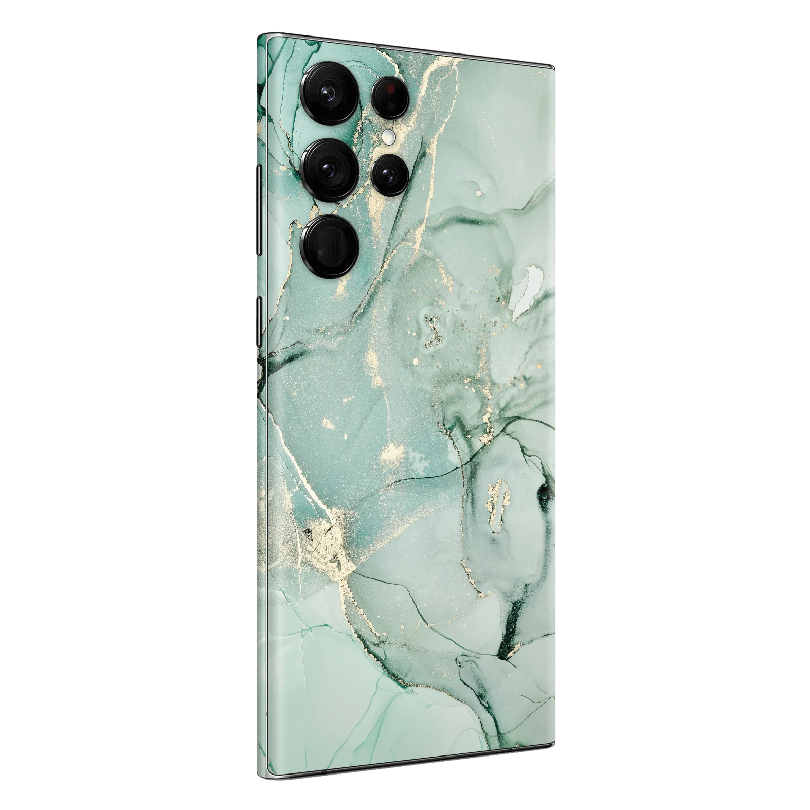 Samsung Galaxy S22 ULTRA - SIGNATURE AGATE GEODE Milky Mint Skin