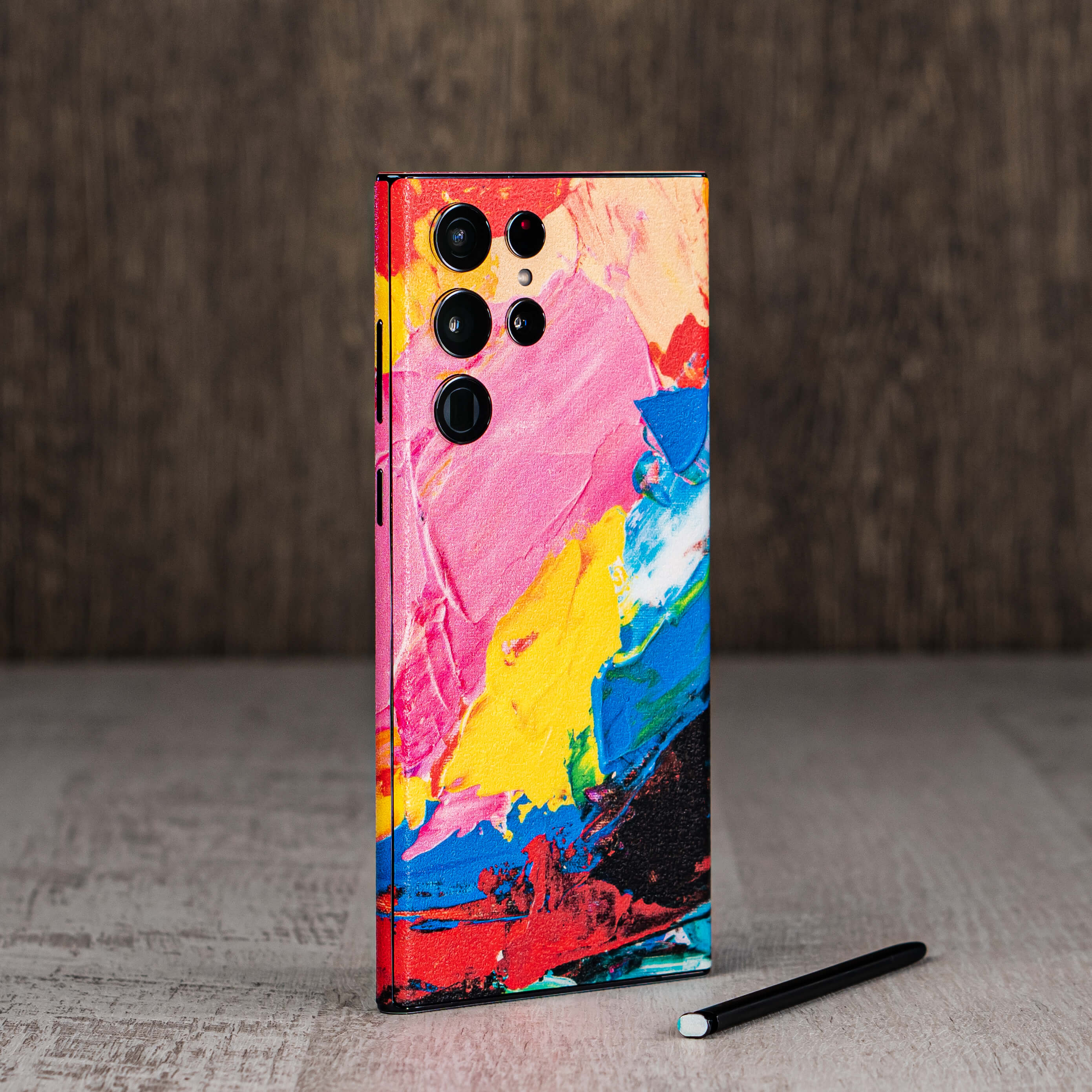 Samsung Galaxy S22 ULTRA - SIGNATURE Colour Storm Canvas Skin - Image 2