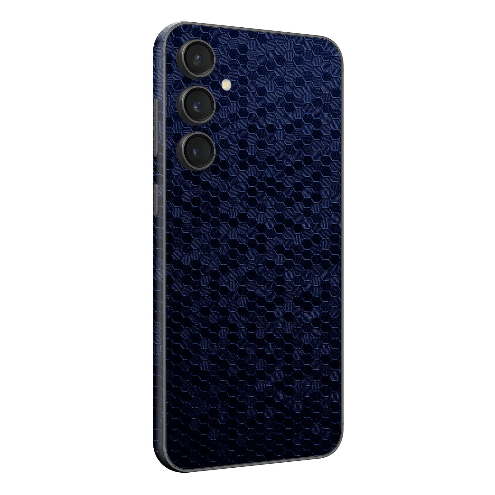 Samsung Galaxy S23(FE) LUXURIA Navy Blue HONEYCOMB 3D TEXTURED Skin