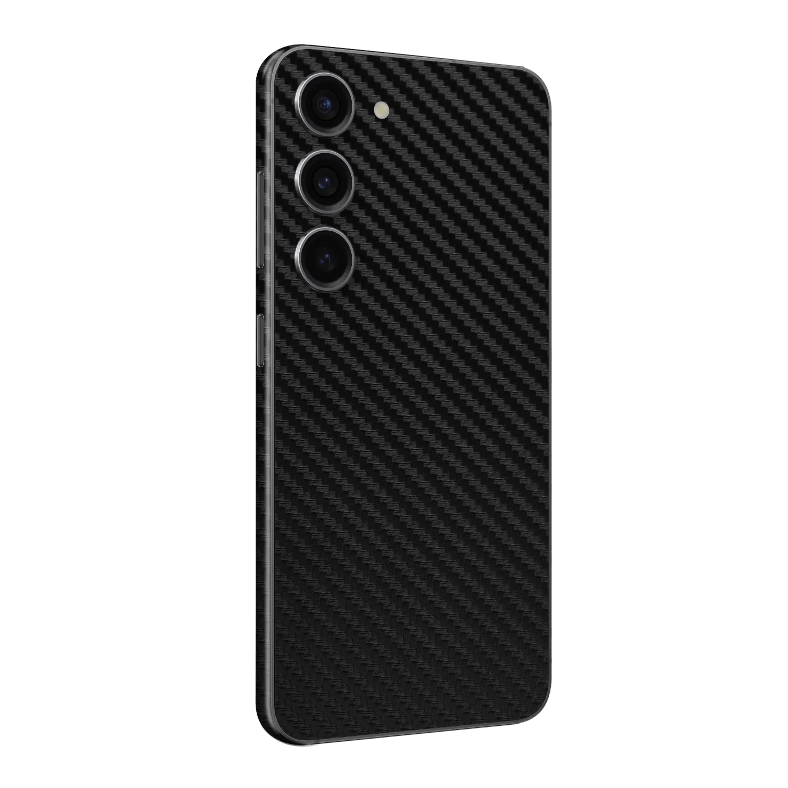 Samsung Galaxy S23+ PLUS Textured CARBON Fibre Skin - BLACK