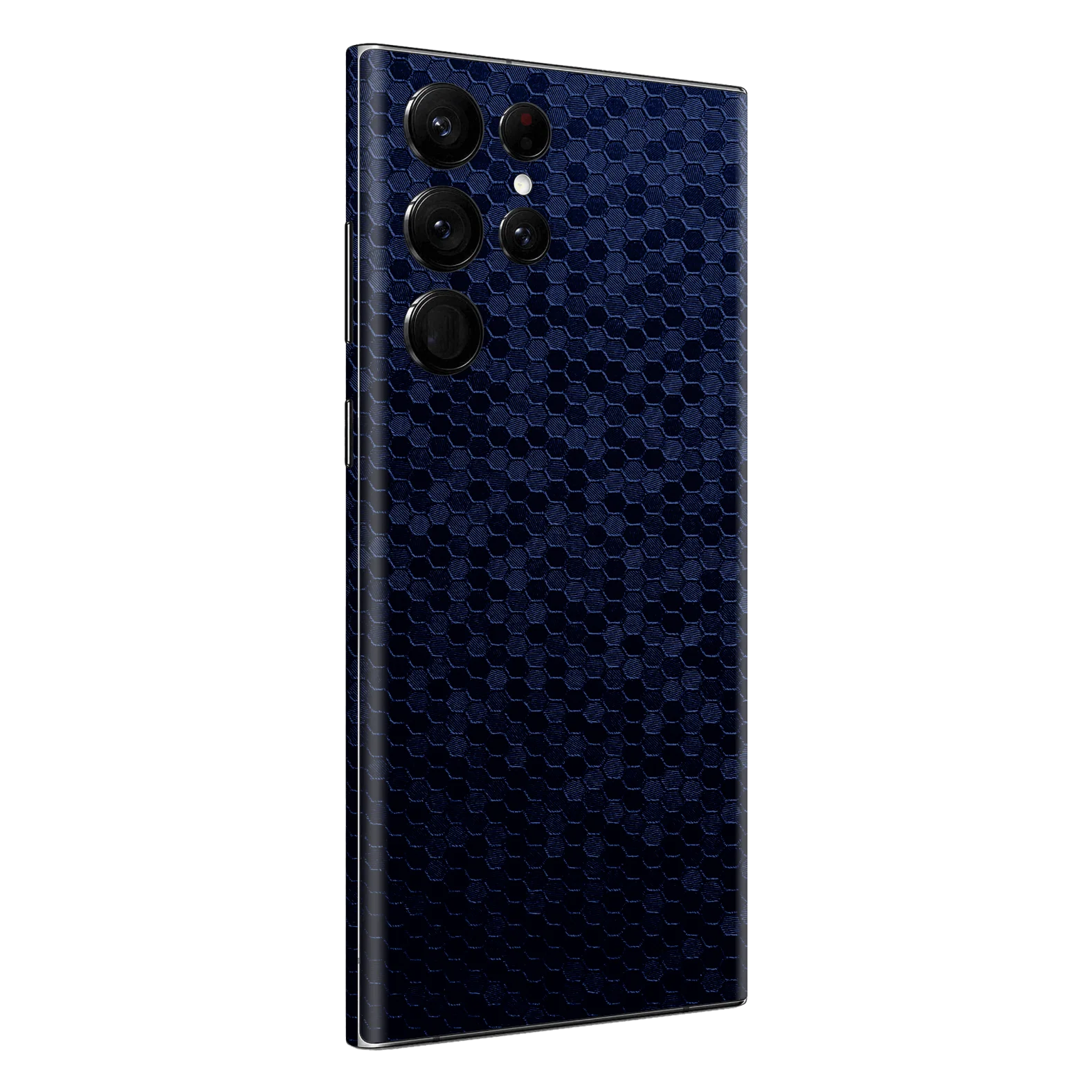 Samsung Galaxy S23 ULTRA LUXURIA 3D TEXTURED Navy Blue HONEYCOMB Skin