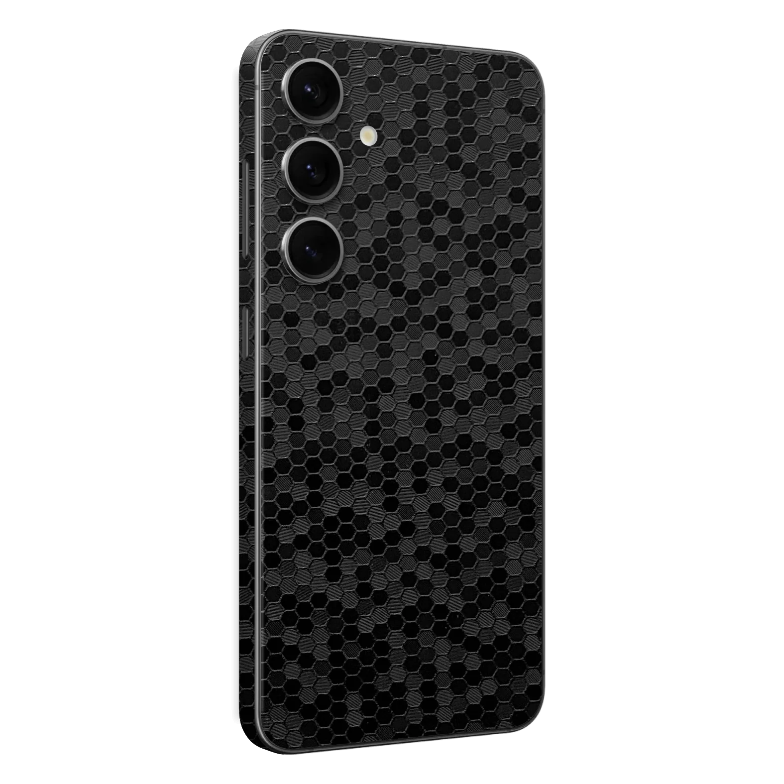 Samsung Galaxy S24 LUXURIA BLACK HONEYCOMB 3D TEXTURED Skin