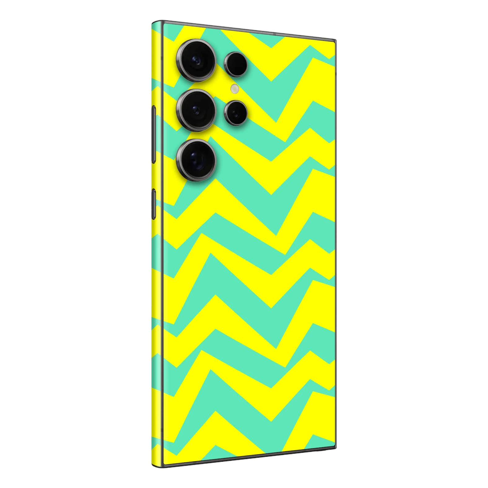 Samsung Galaxy S24 ULTRA SIGNATURE ZigPop Yellow-Turquoise Skin
