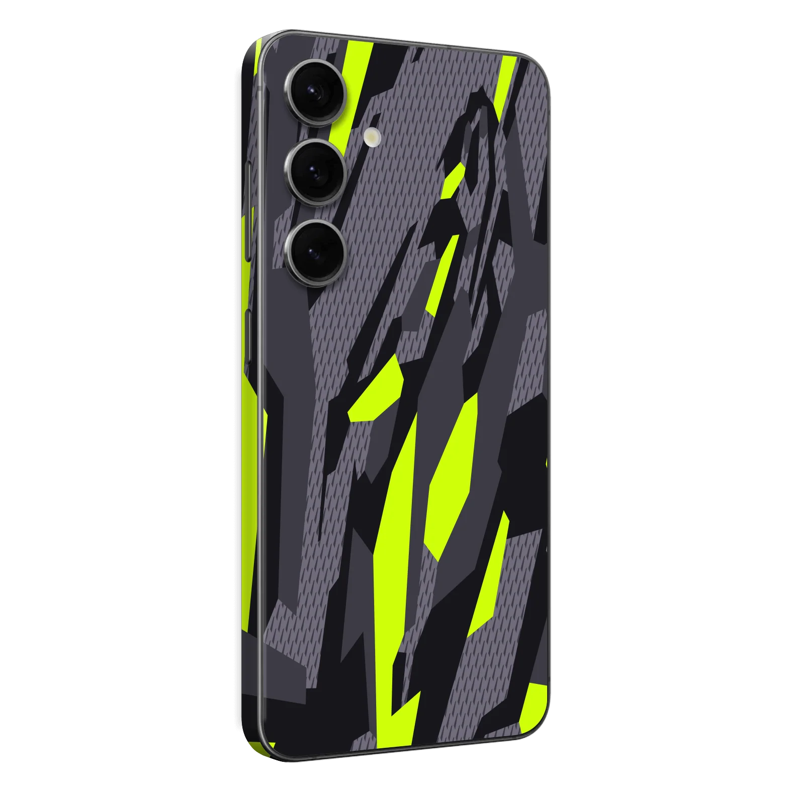 Samsung Galaxy S24(FE) SIGNATURE Abstract Green CAMO Skin