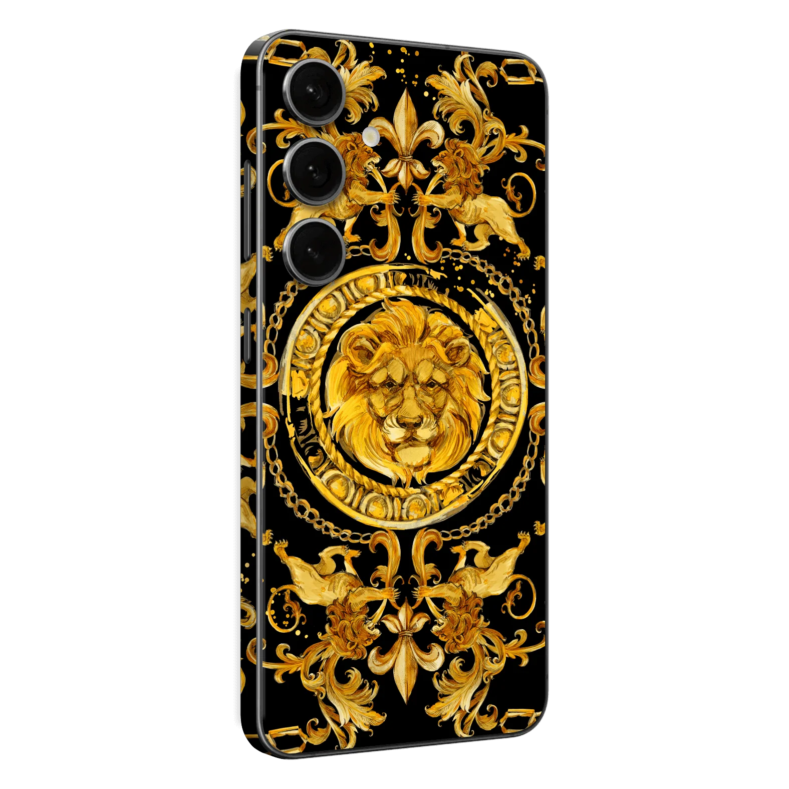 Samsung Galaxy S24(FE) SIGNATURE Baroque Gold Ornaments Skin