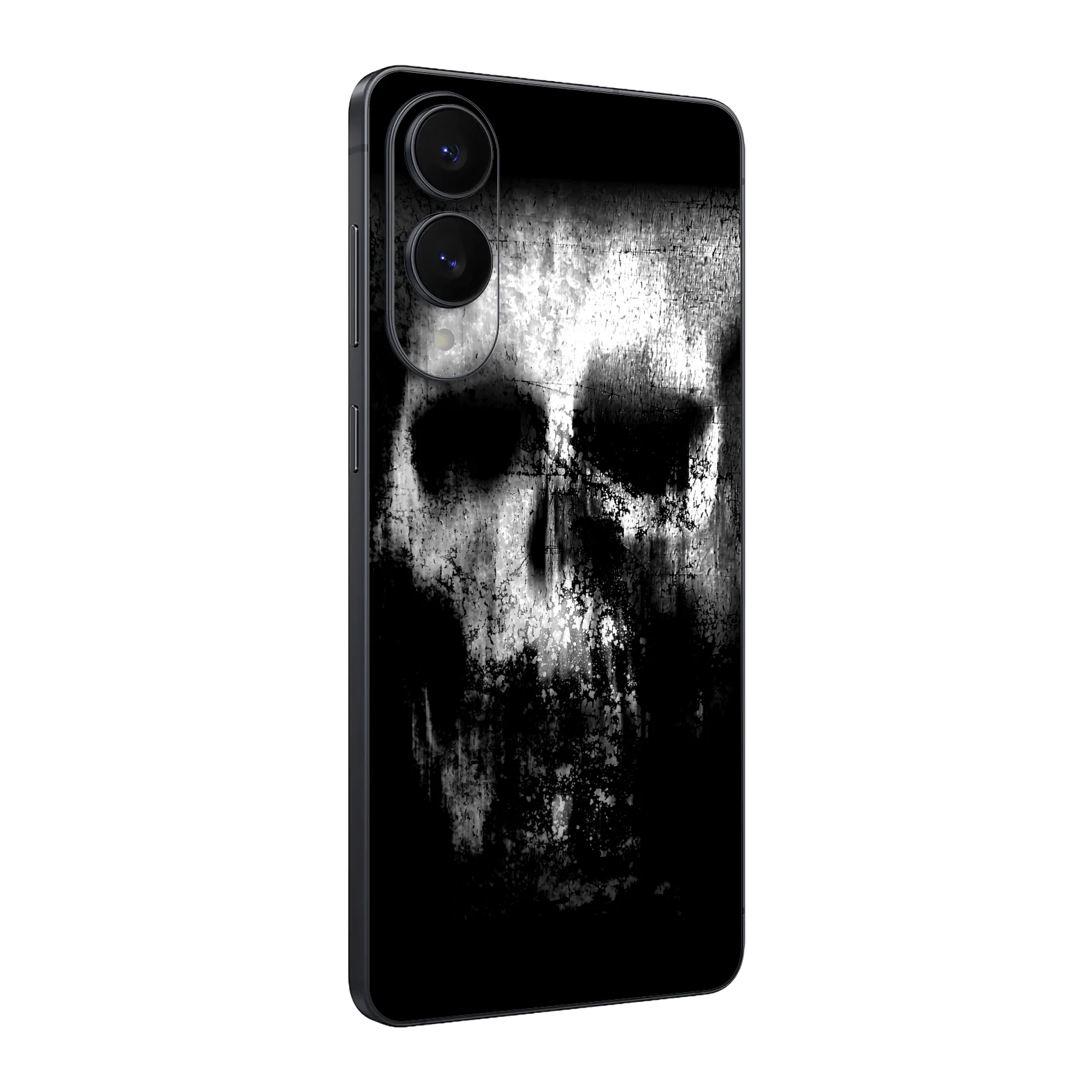 Samsung Galaxy S25 EDGE SIGNATURE Horror Black & White SKULL Skin