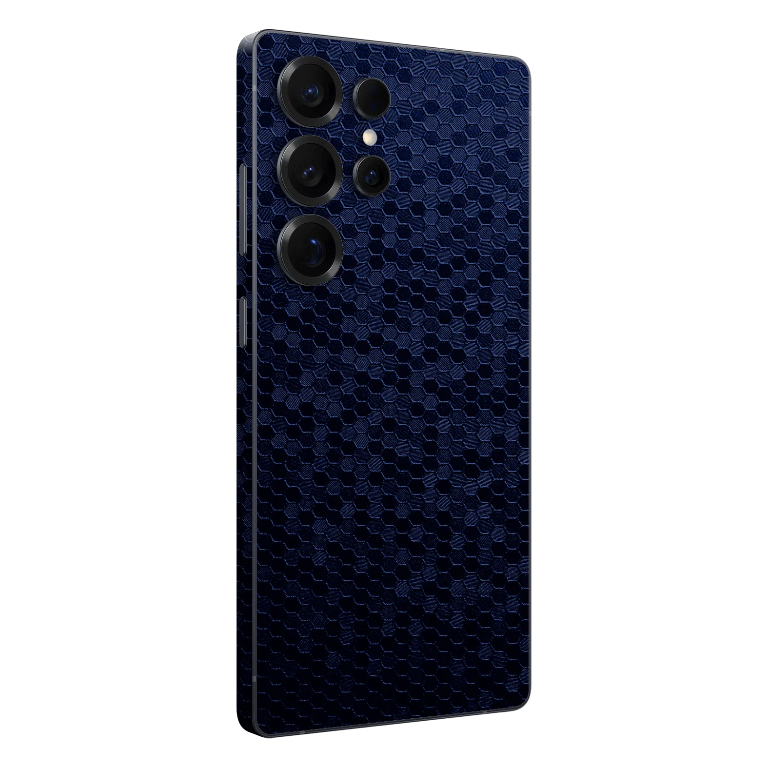 Samsung Galaxy S25 ULTRA LUXURIA Navy Blue HONEYCOMB 3D TEXTURED Skin
