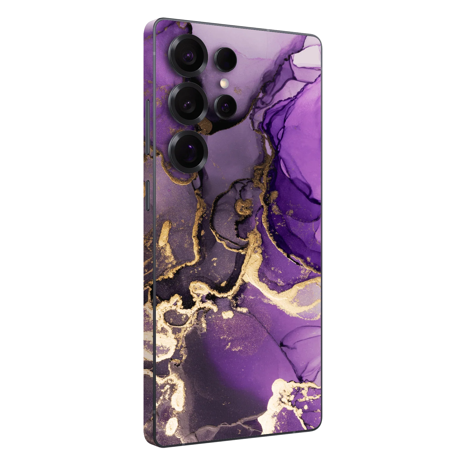 Samsung Galaxy S25 ULTRA SIGNATURE AGATE GEODE Purple-Gold Skin