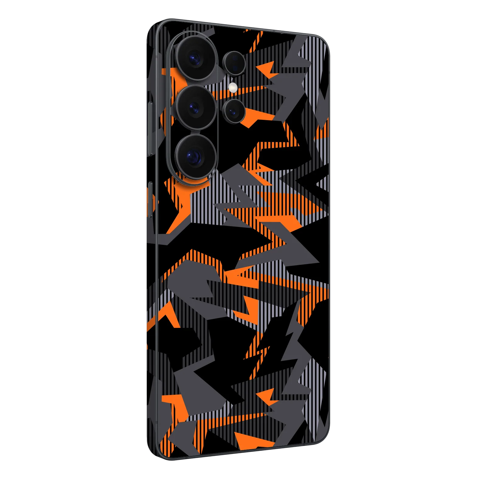 Samsung Galaxy S26 ULTRA SIGNATURE Sharp-Edged Orange CAMO Skin