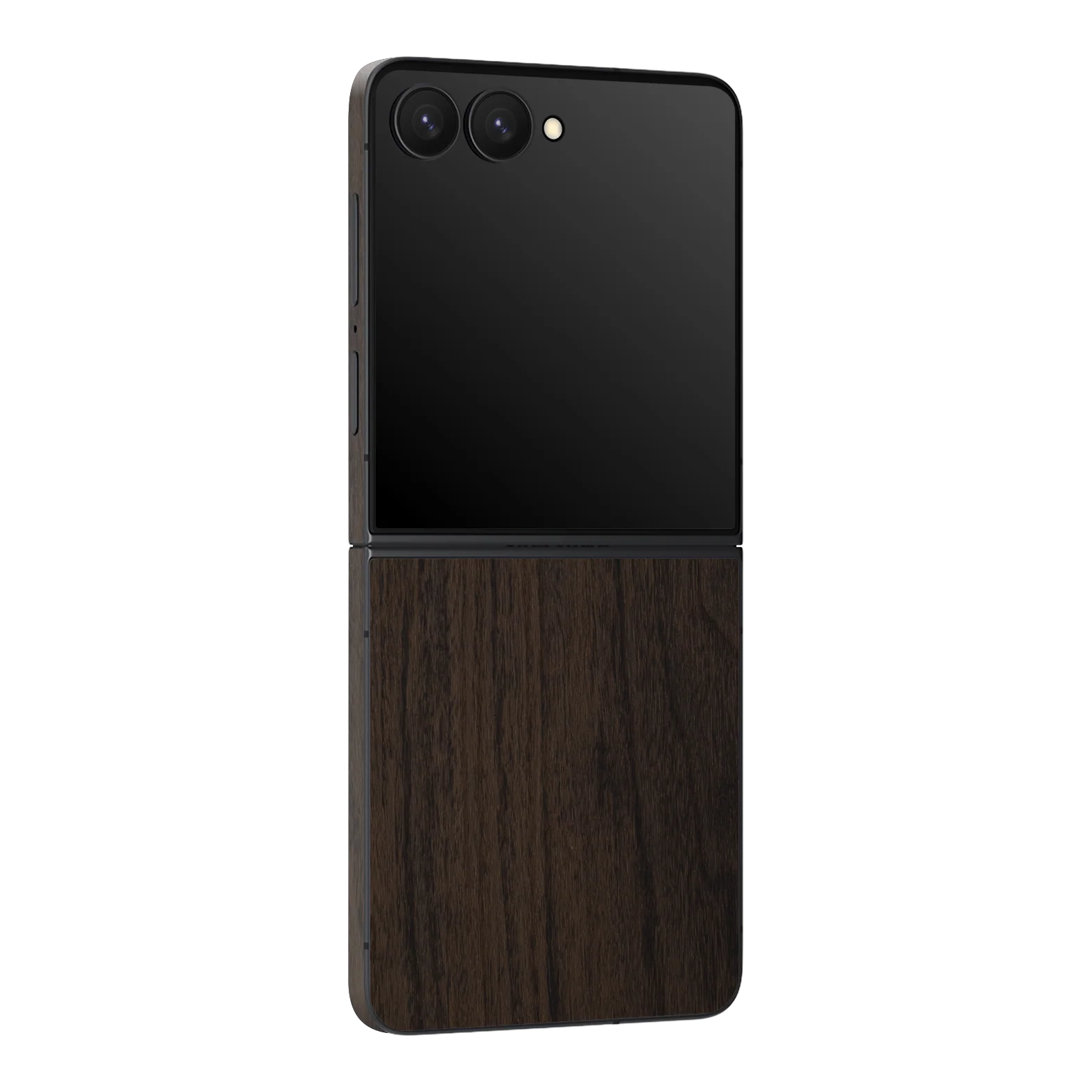Samsung Galaxy Z Flip 7 LUXURIA Textured DARK WALNUT Skin