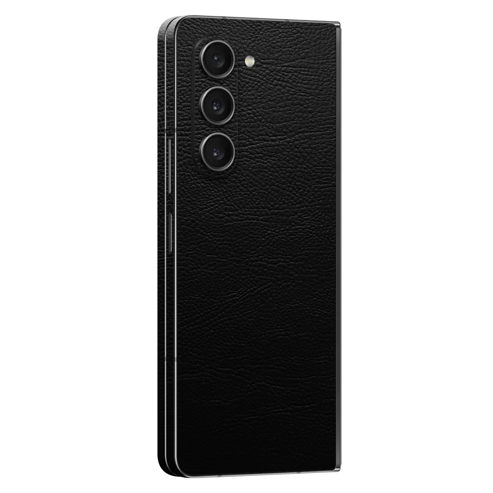 Samsung Galaxy Z FOLD 5 LUXURIA RIDERS Black LEATHER Textured Skin