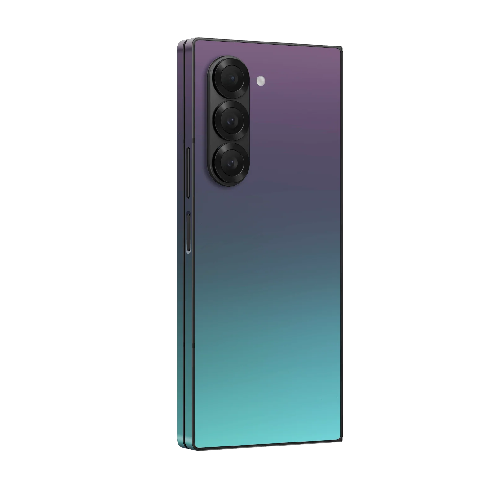 Samsung Galaxy Z FOLD 6 CHAMELEON TURQUOISE LAVENDER Matt Metallic Skin