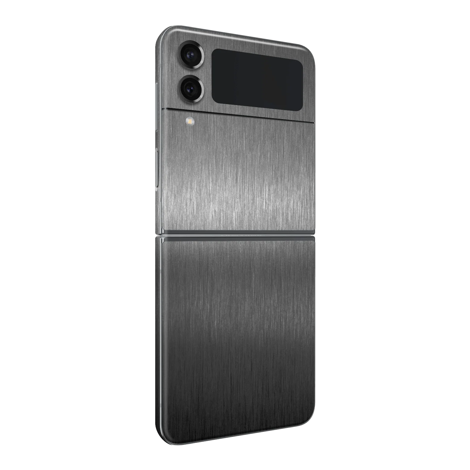 Samsung Z Flip 4 BRUSHED TITANIUM Metallic Skin
