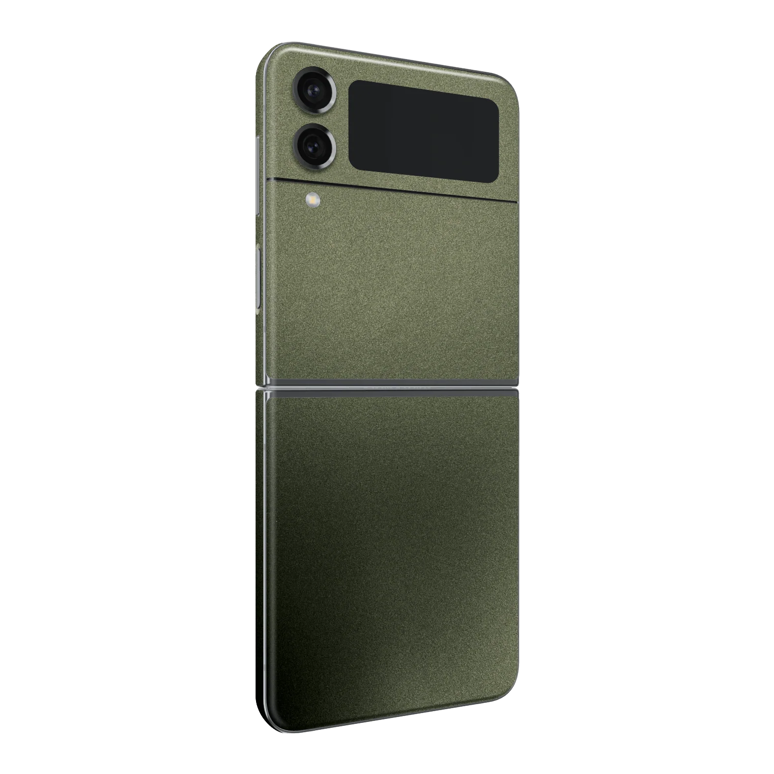 Samsung Z Flip 4 Military Green Metallic Skin