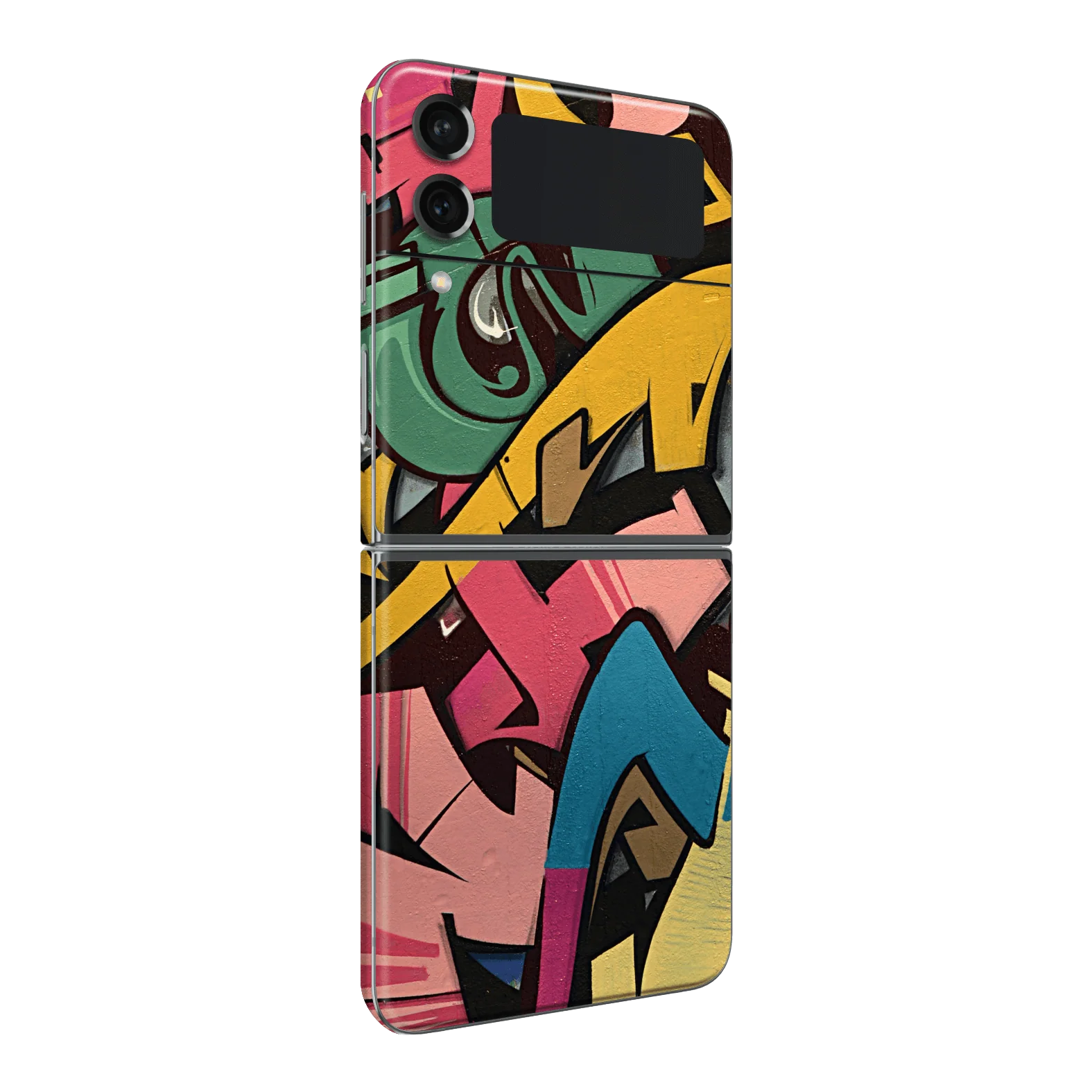Samsung Z Flip 4 SIGNATURE Vintage Street Art Skin