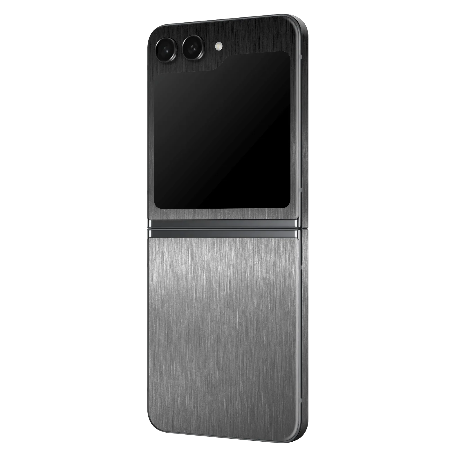 Samsung Z Flip 5 BRUSHED TITANIUM Metallic Skin