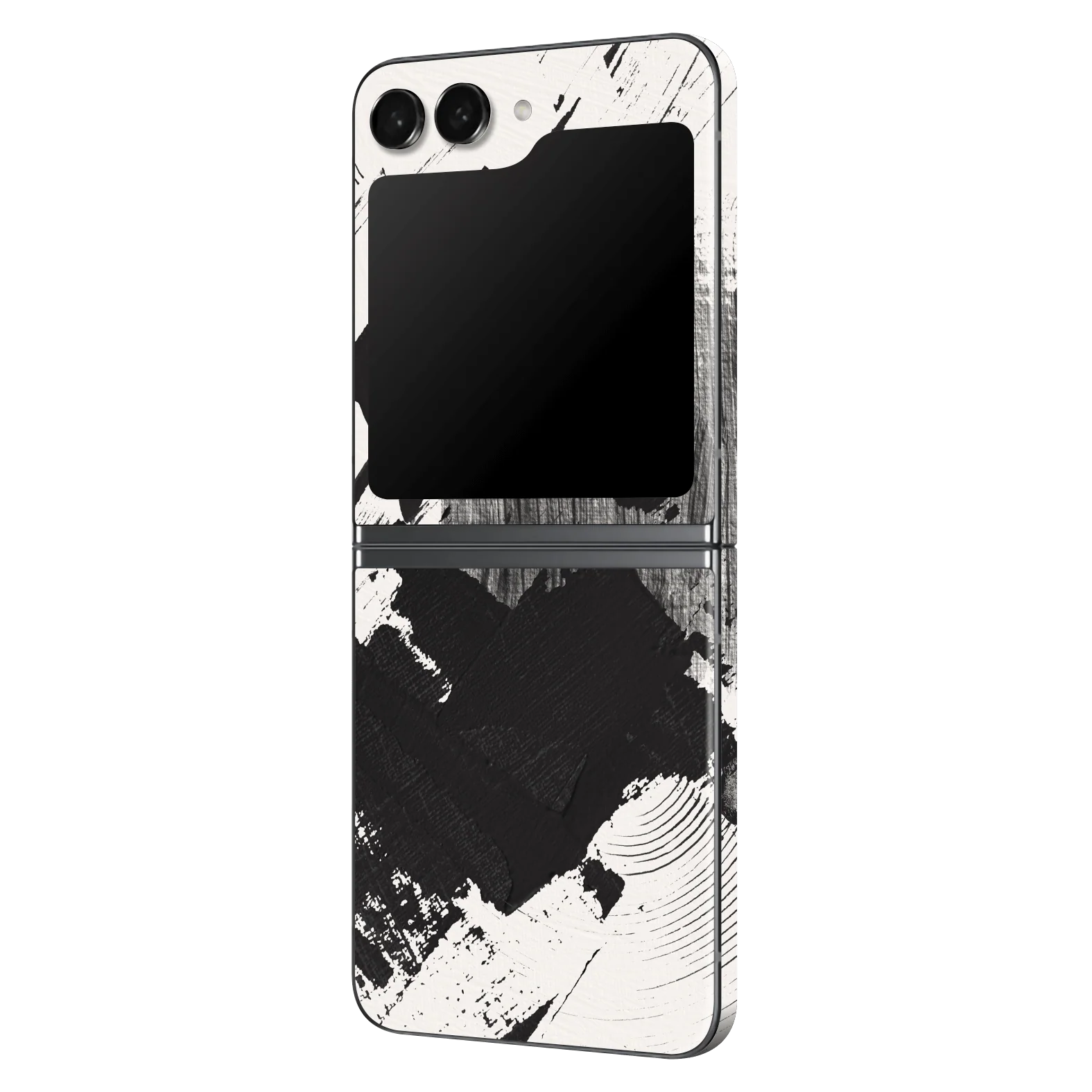 Samsung Z Flip 5 SIGNATURE Black & White Madness Skin
