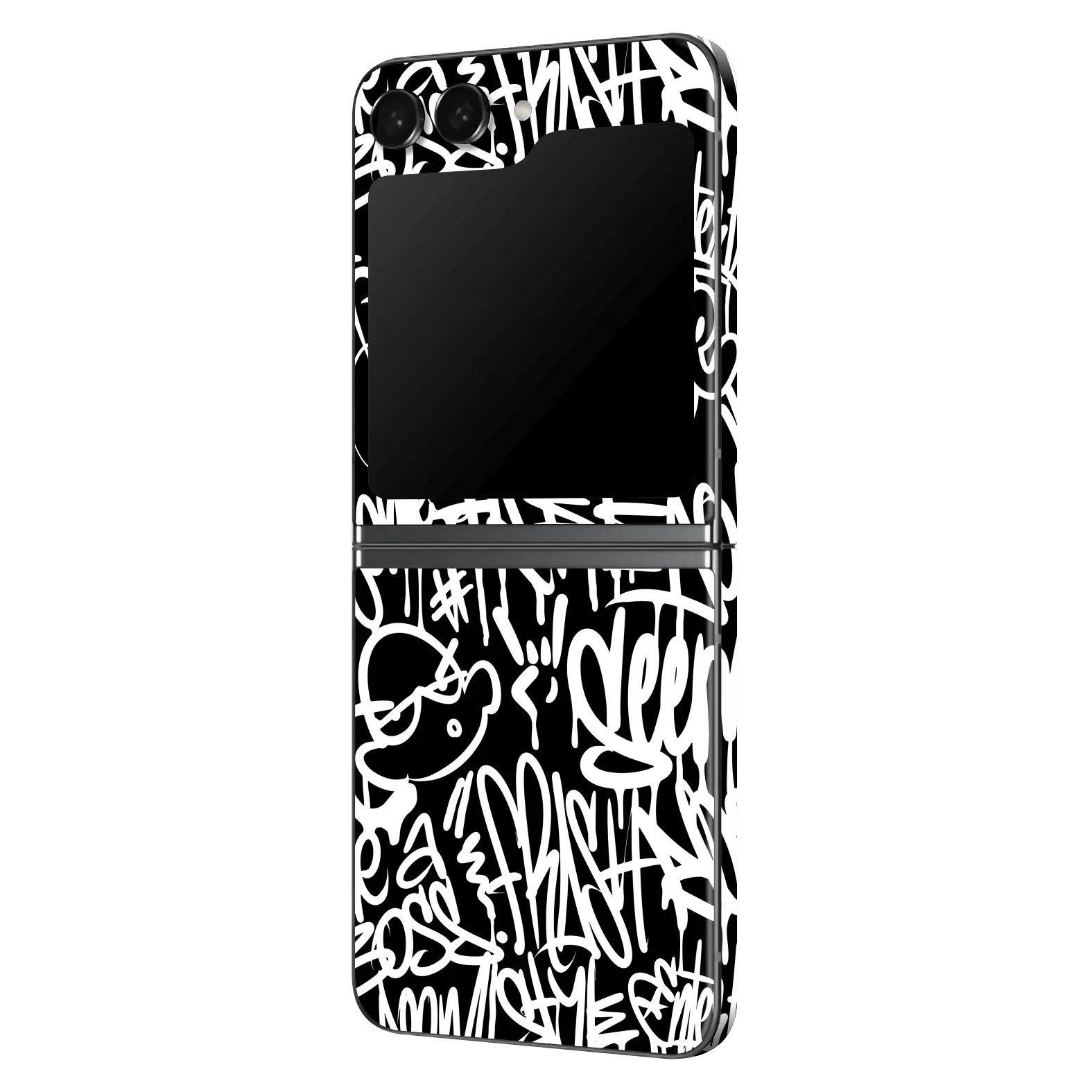 Samsung Z Flip 5 SIGNATURE Monochrome Graffiti Skin
