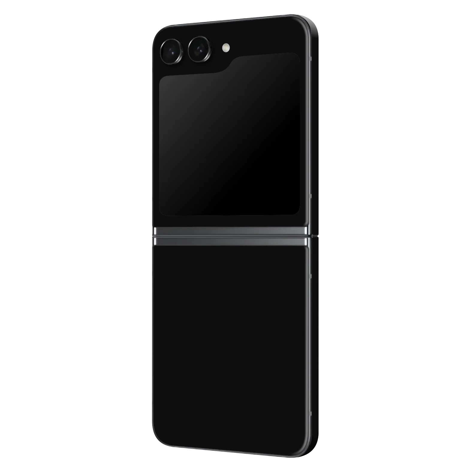 Samsung Z Flip 5 Soft-Touch PHANTOM Black StealthMatte Skin