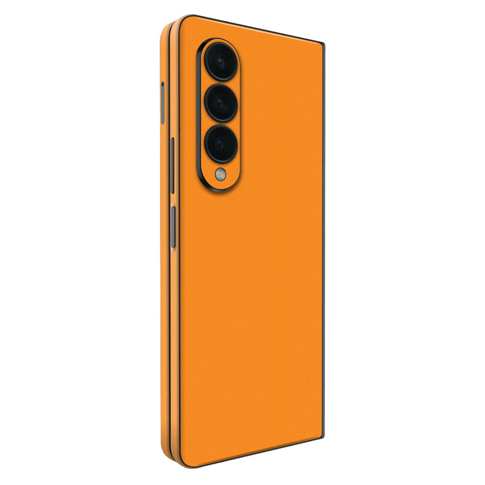 Samsung Z FOLD 4 LUXURIA Sunrise Orange Textured Skin