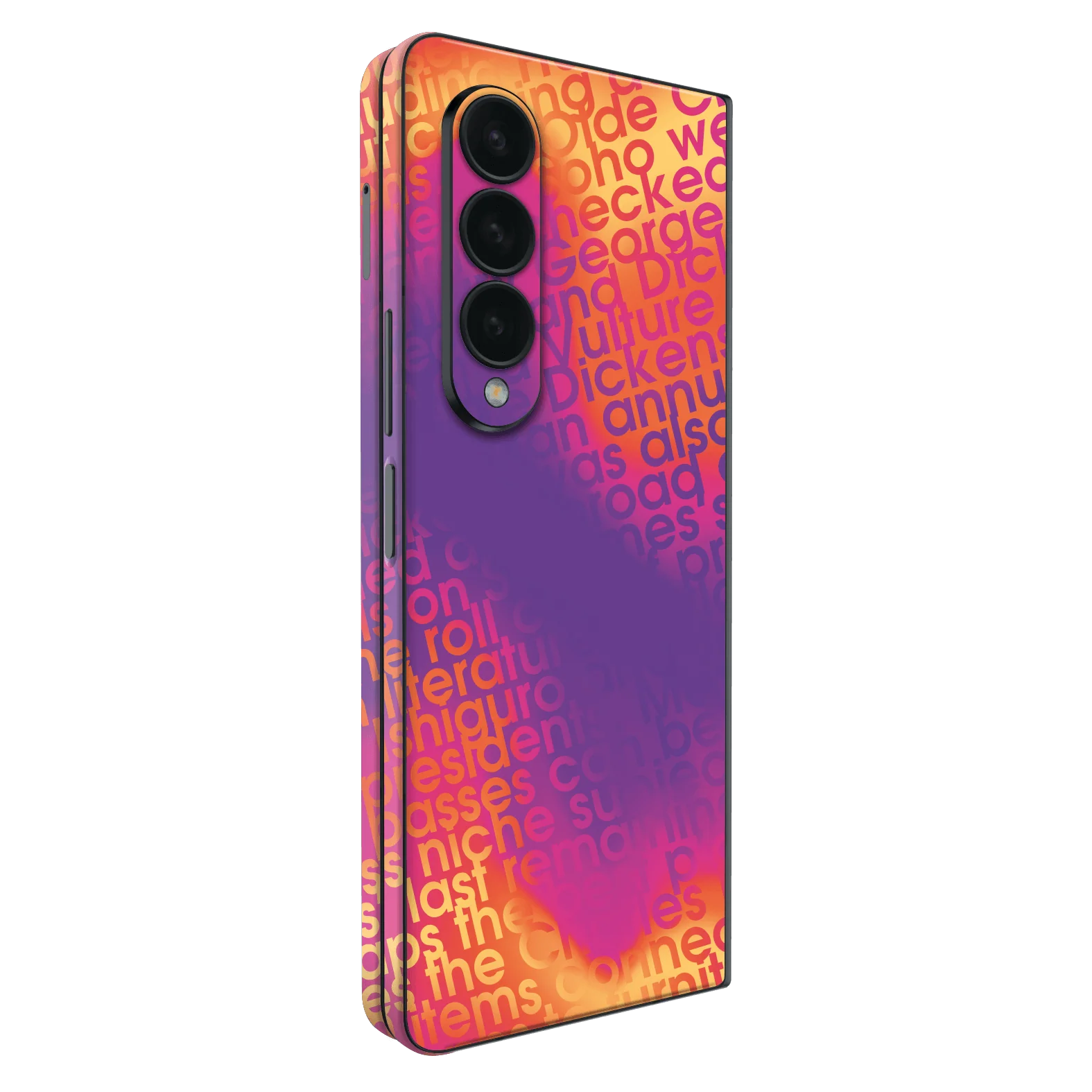 Samsung Z FOLD 4 SIGNATURE Inferno Swirl Skin
