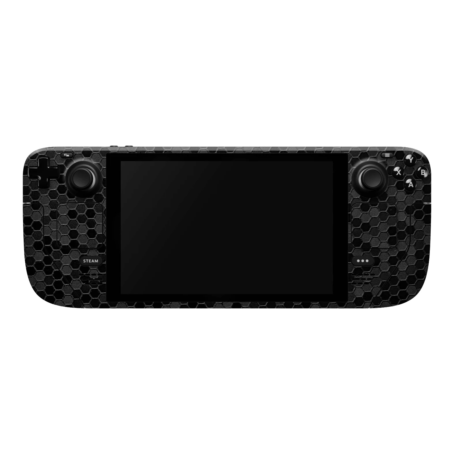 Steam Deck Oled LUXURIA BLACK HONEYCOMB 3D TEXTURED Skin
