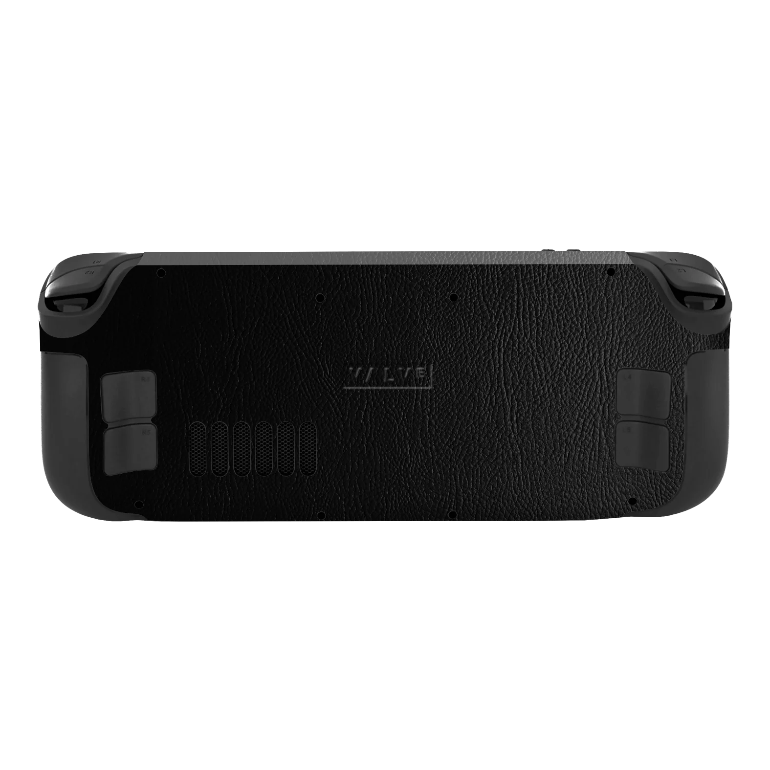Steam Deck Oled LUXURIA RIDERS Black LEATHER Textured Skin - Image 2