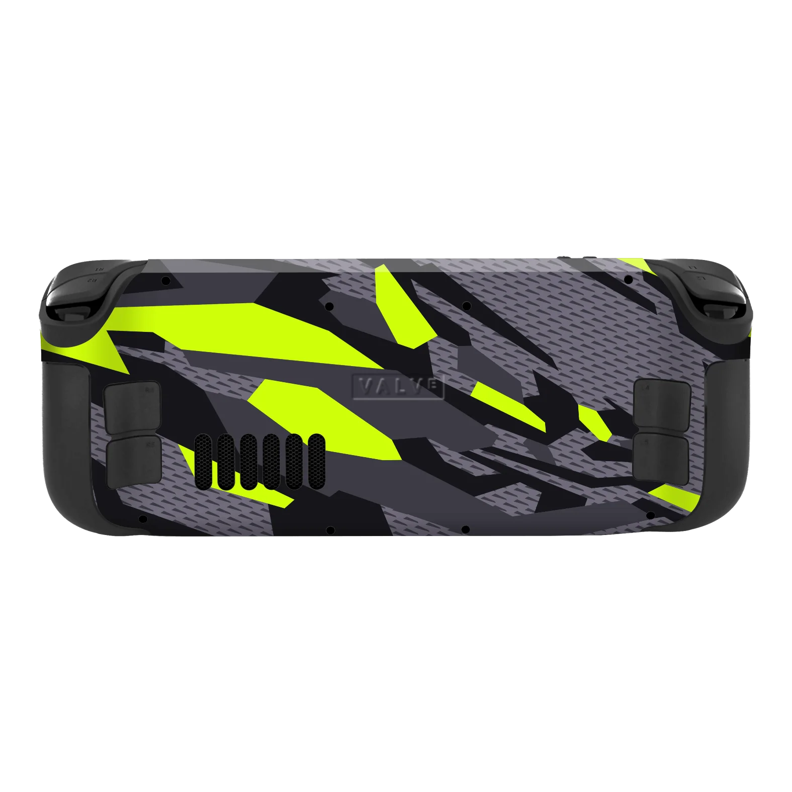 Steam Deck Oled SIGNATURE Abstract Green CAMO Skin