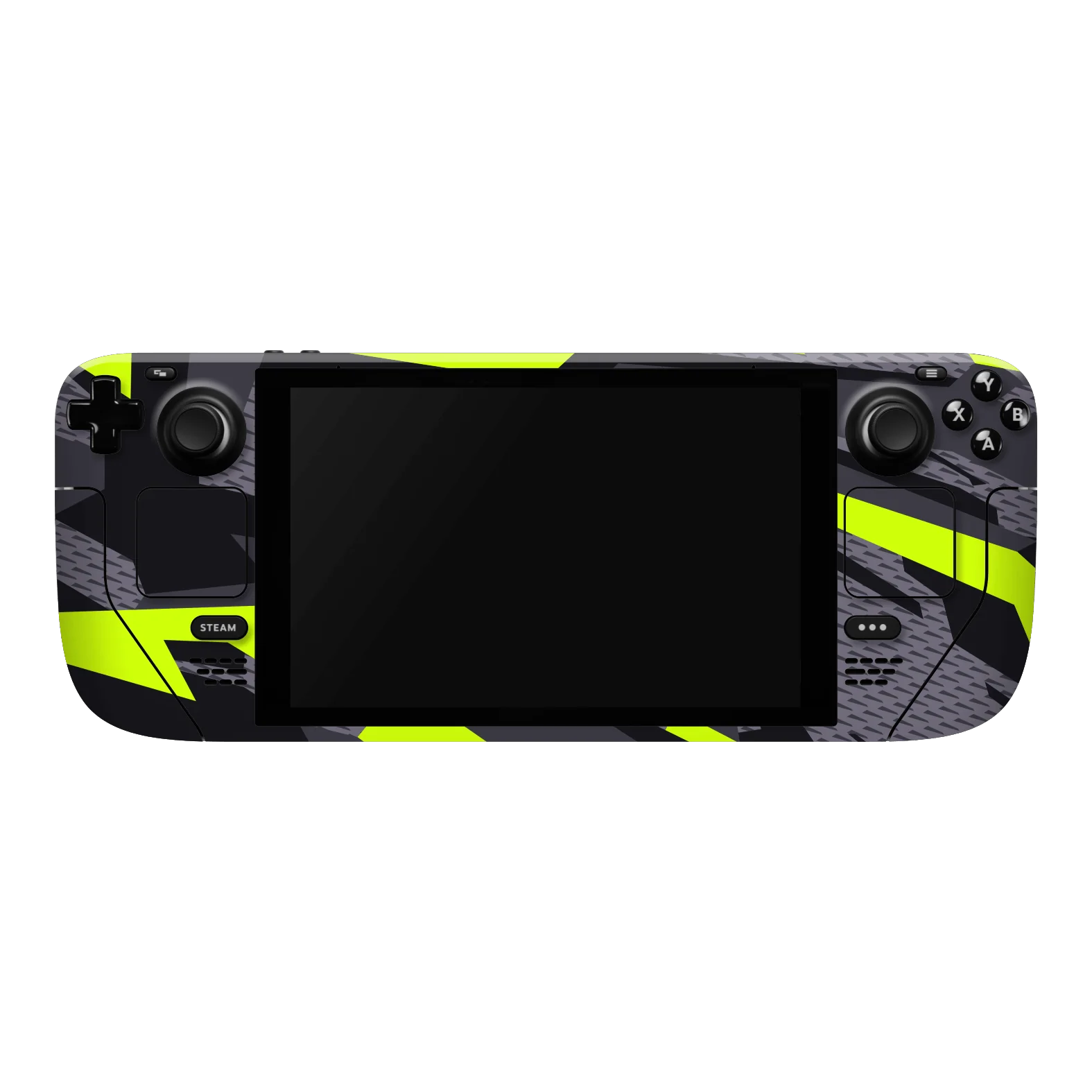 Steam Deck Oled SIGNATURE Abstract Green CAMO Skin - Image 2