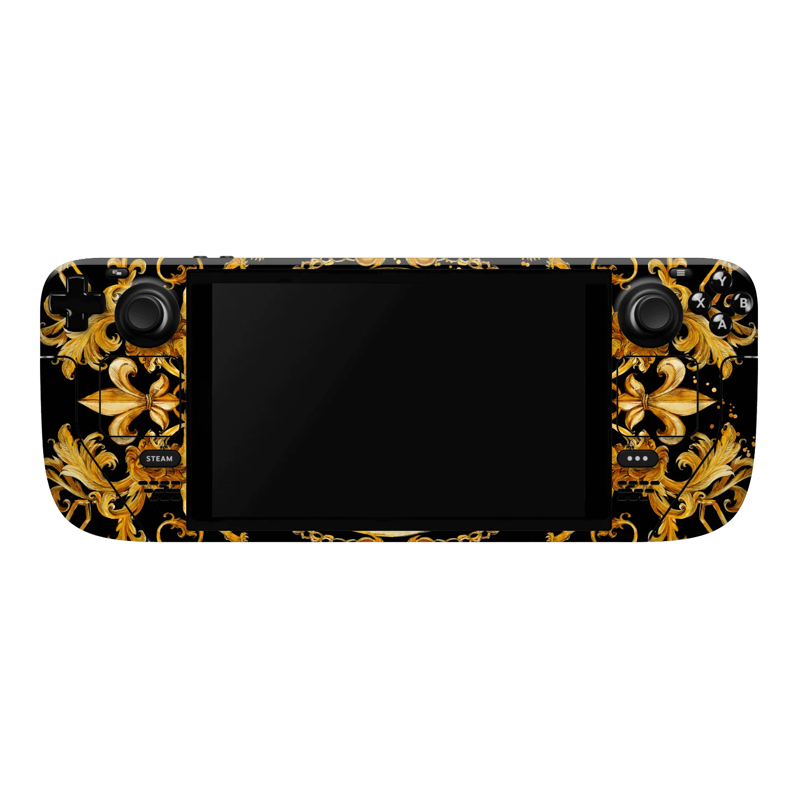 Steam Deck Oled SIGNATURE Baroque Gold Ornaments Skin - Image 2