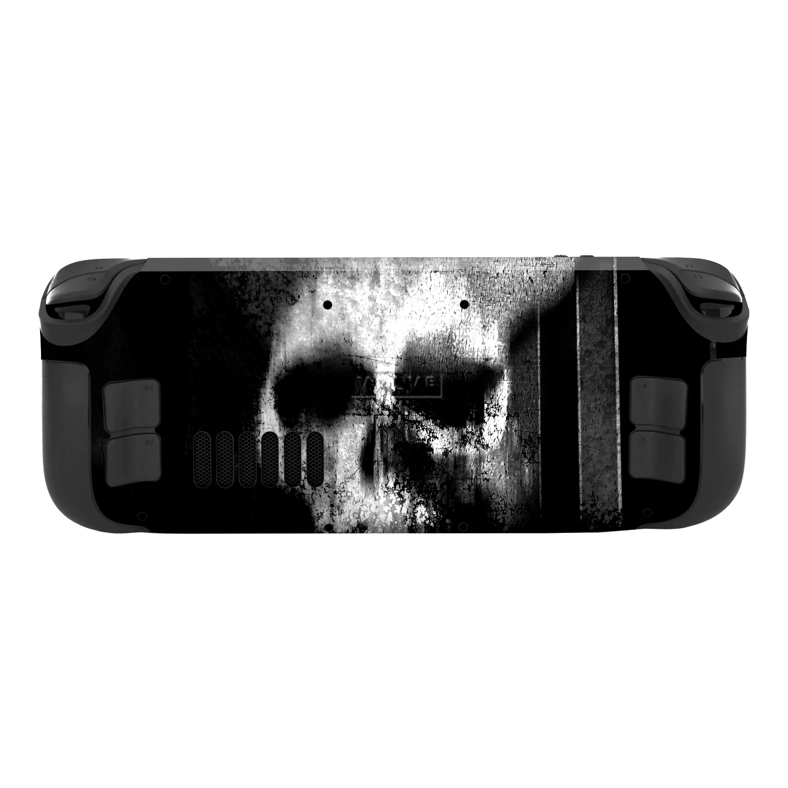 Steam Deck Oled SIGNATURE Horror Black & White SKULL Skin