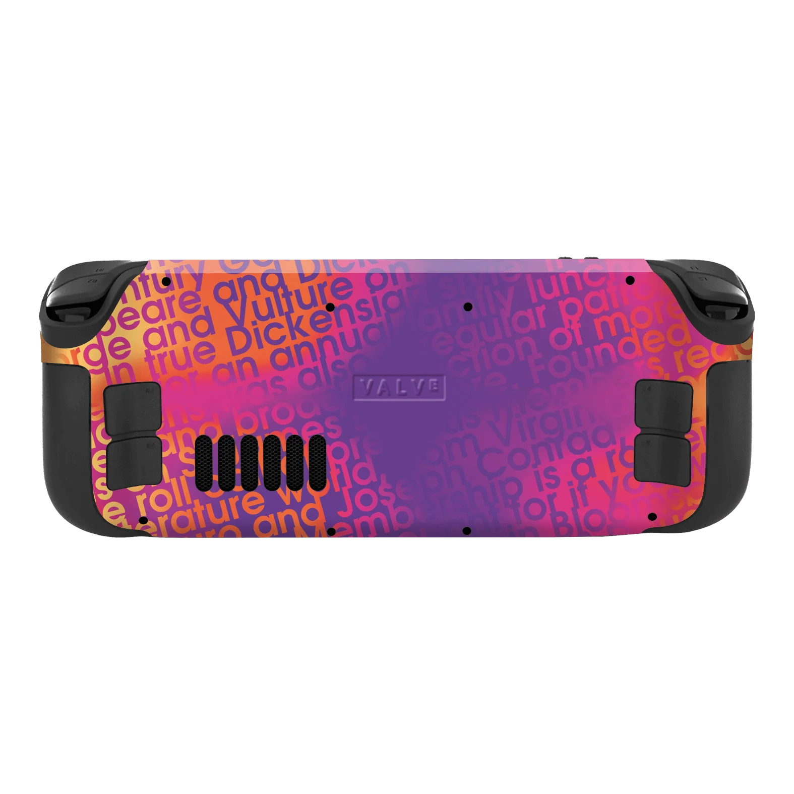 Steam Deck Oled SIGNATURE Inferno Swirl Skin