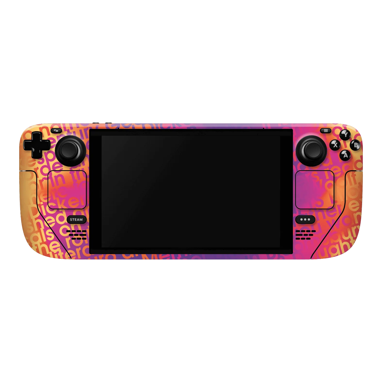Steam Deck Oled SIGNATURE Inferno Swirl Skin - Image 2