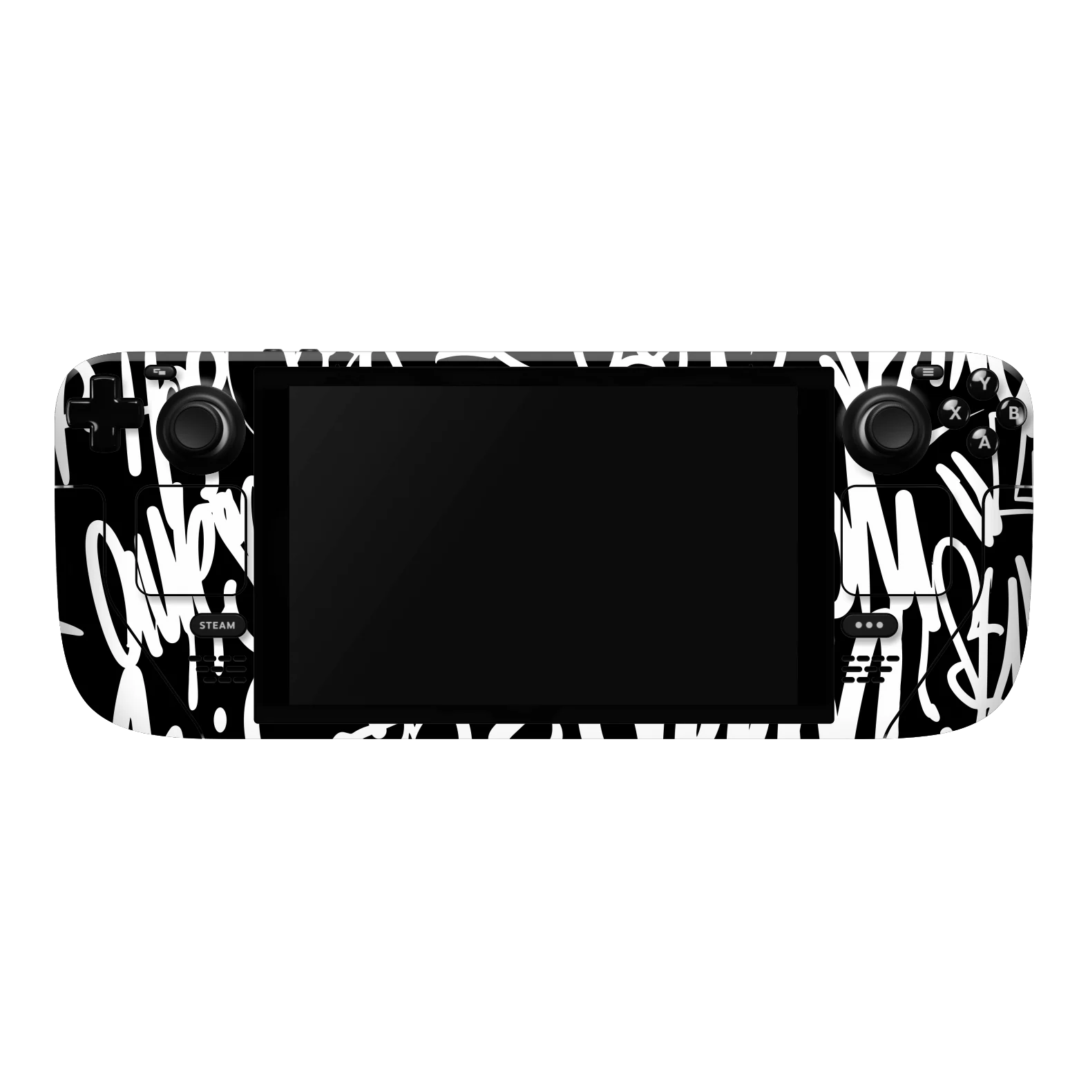 Steam Deck Oled SIGNATURE Monochrome Graffiti Skin - Image 2