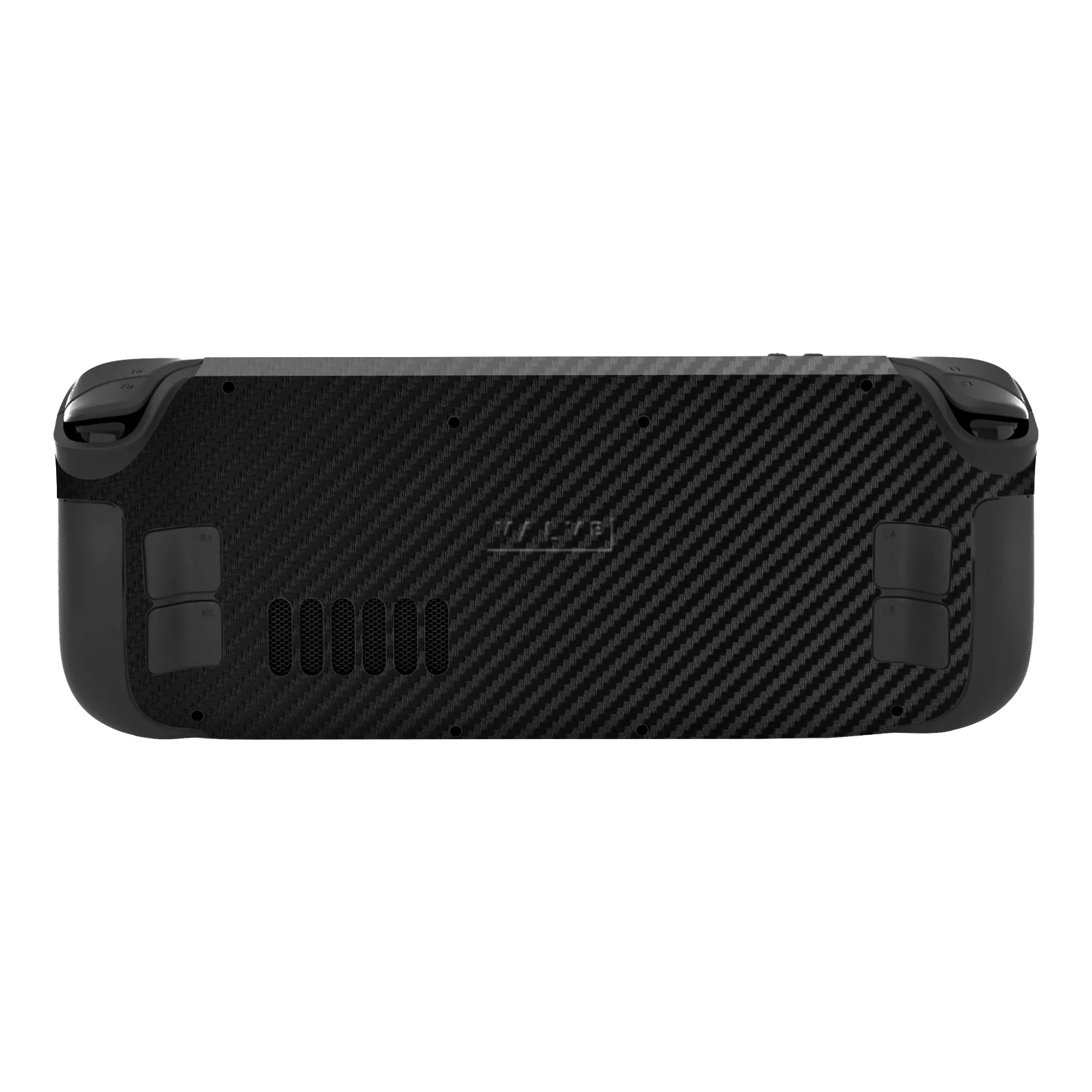 Steam Deck Oled Textured CARBON Fibre Skin - BLACK - Image 2