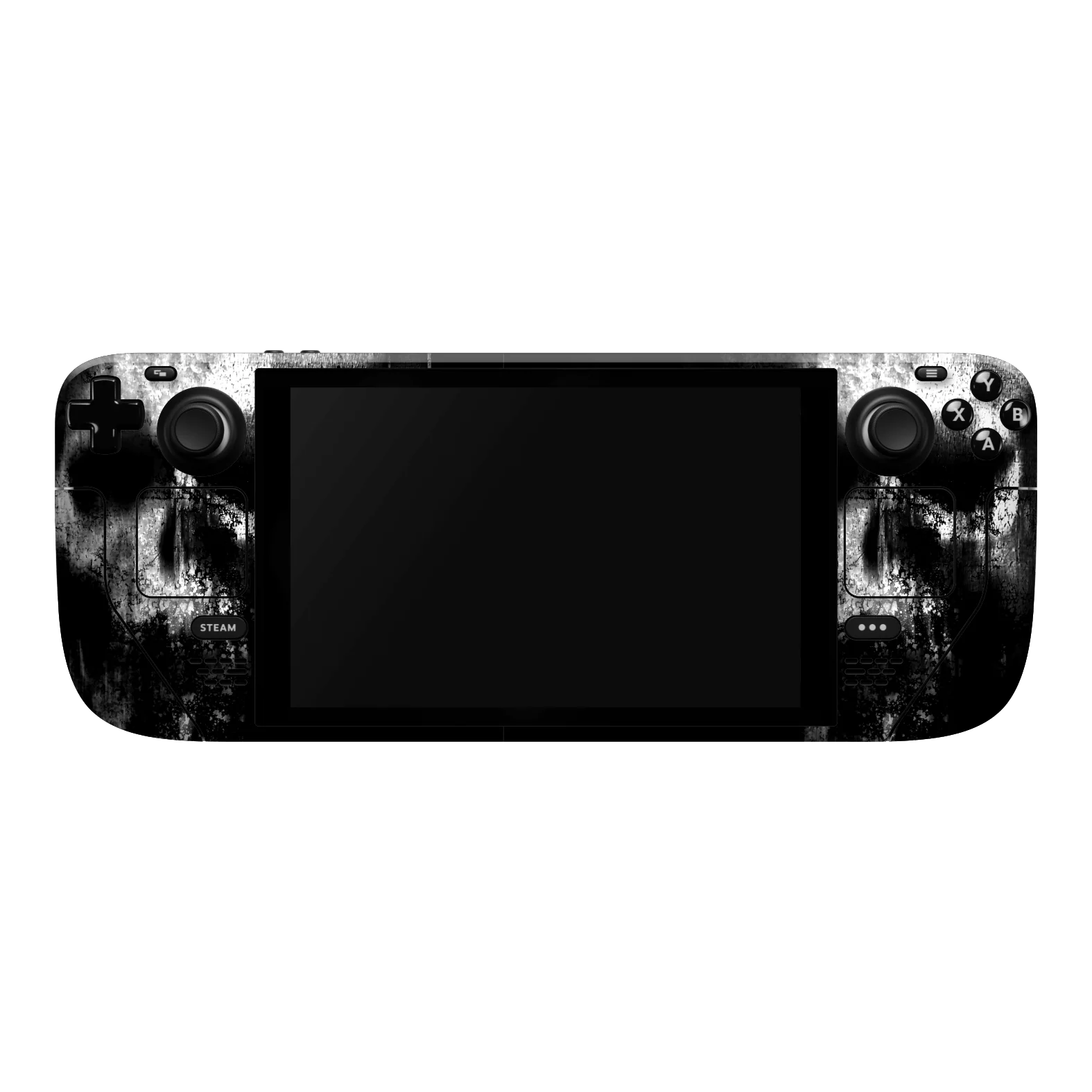 Steam Deck SIGNATURE Horror Black & White SKULL Skin - Image 2