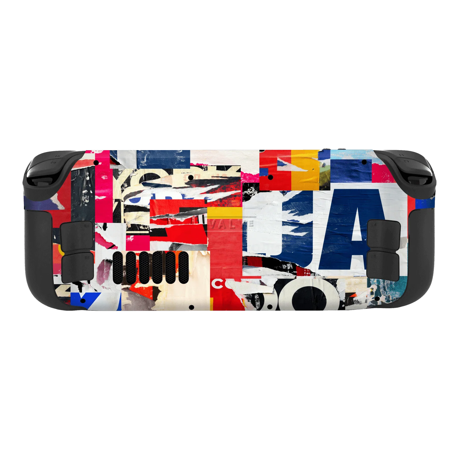 Steam Deck SIGNATURE Retro Paper Collage Skin