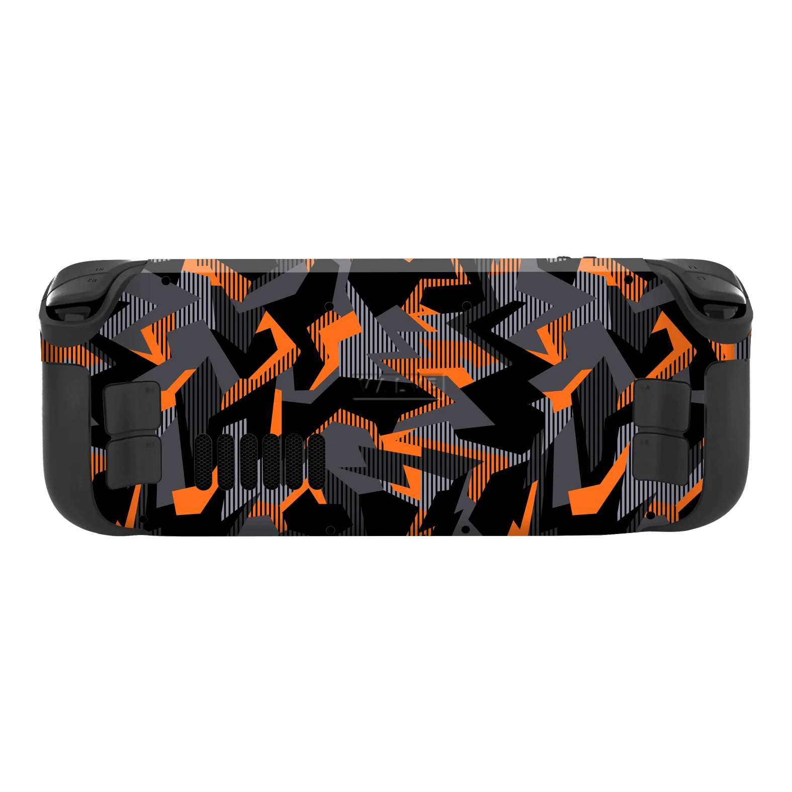 Steam Deck SIGNATURE Sharp-Edged Orange CAMO Skin