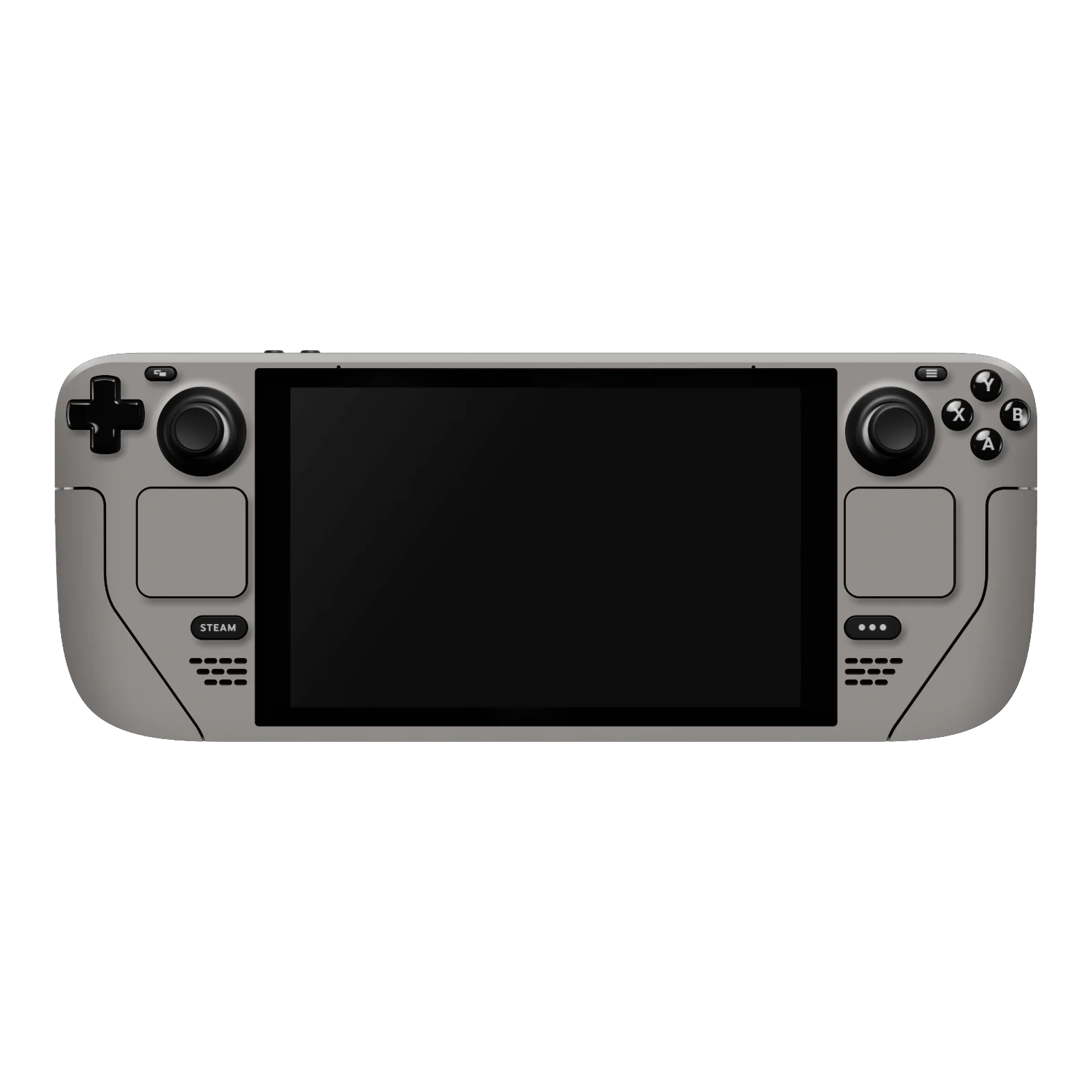 Steam Deck Soft-Touch LUNAR Grey StealthMatte Skin