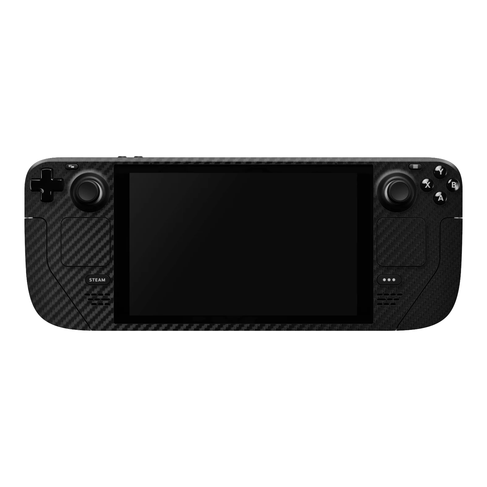 Steam Deck Textured CARBON Fibre Skin - BLACK