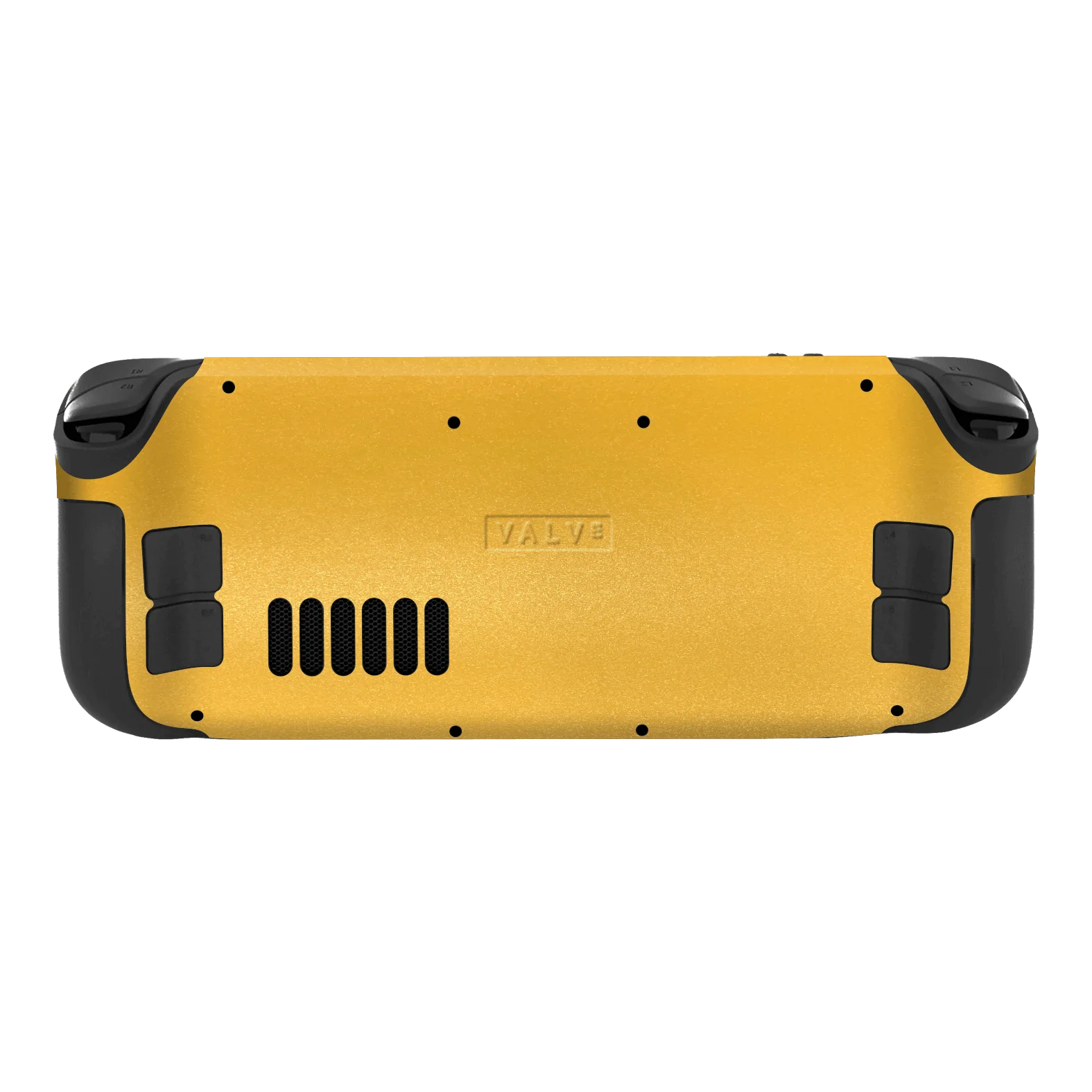 Steam Deck YELLOW MATT Metallic Skin - Image 2