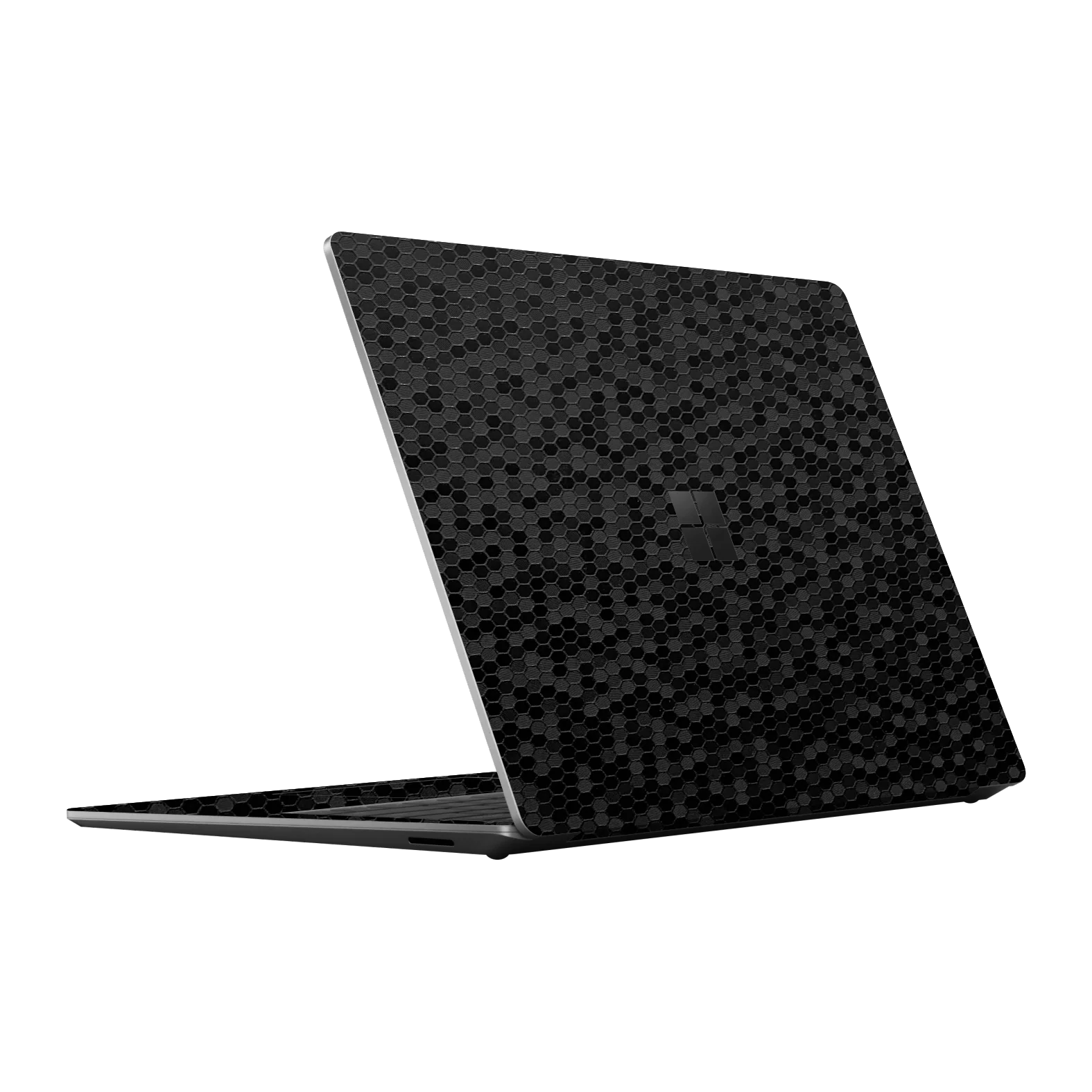 Surface LAPTOP GO 3 LUXURIA BLACK HONEYCOMB 3D TEXTURED Skin